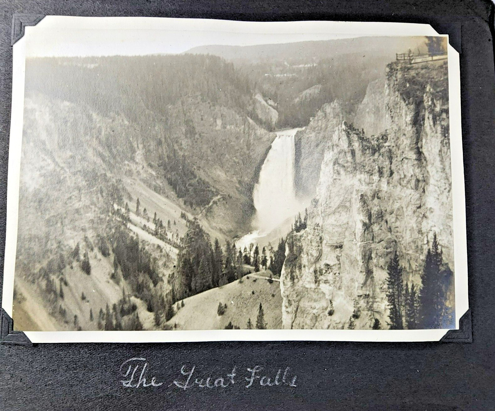 1930s Photo Album 24 5x7 Photos-Yellowstone-Glacier National Park-Grand Canyon