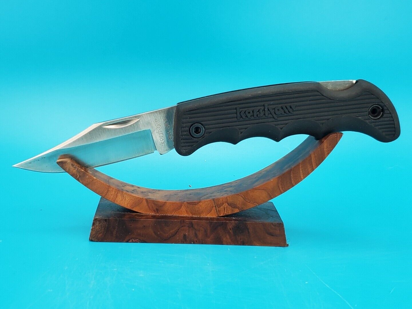 Kershaw 1045A Black Colt II Lockback Pocket Knife Rubber Handle Oregon, USA