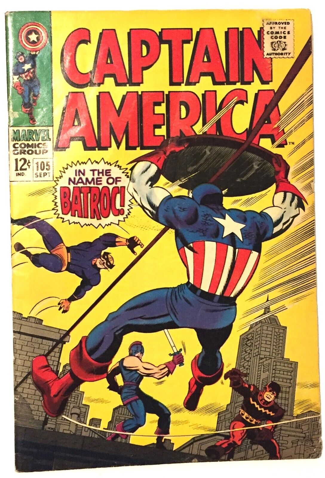 Captain America #105   Marvel 1968