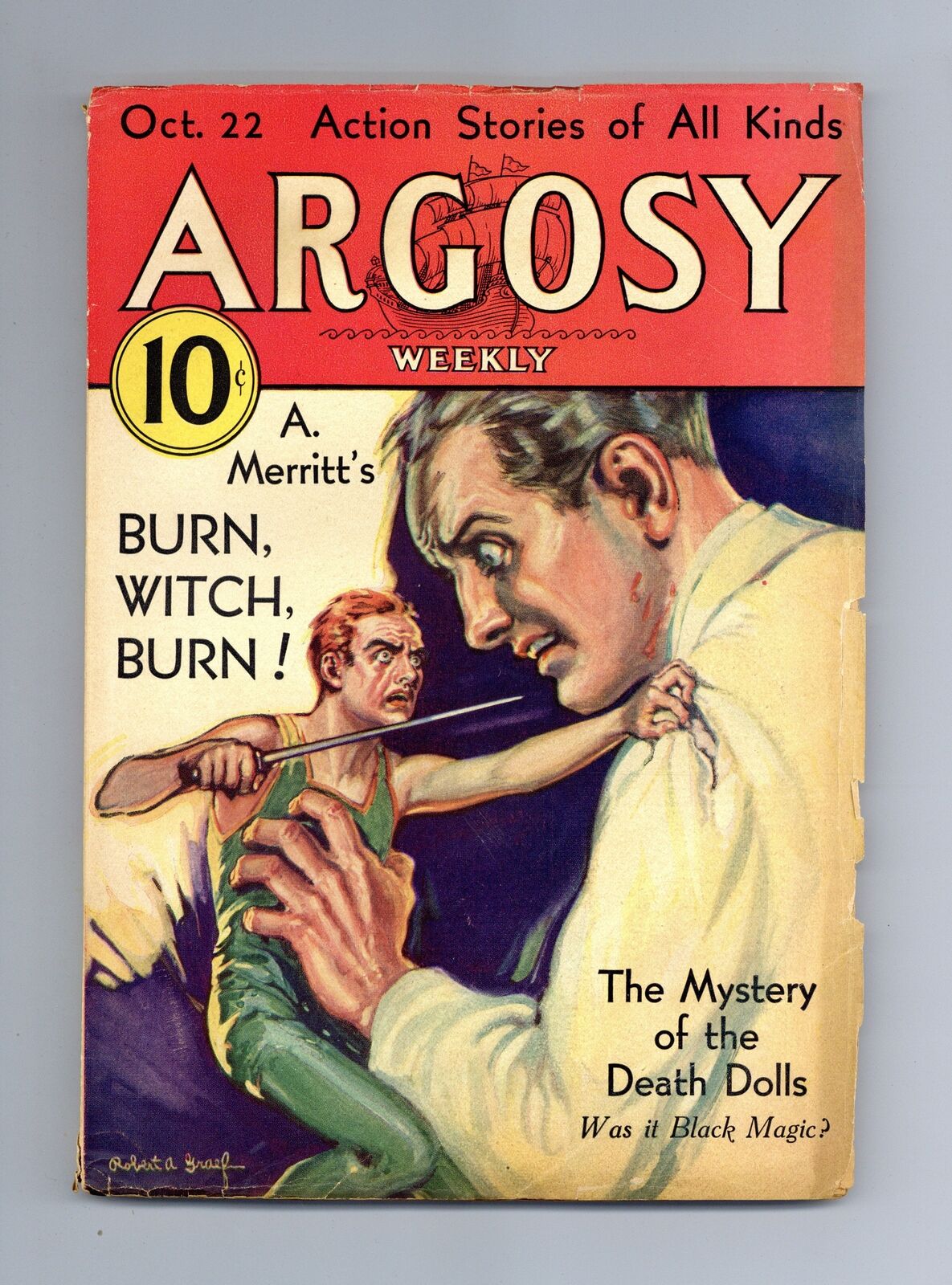 Argosy Part 4: Argosy Weekly Oct 22 1932 Vol. 233 #4 VG