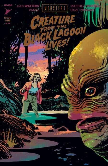 UNIVERSAL MONSTERS CREATURE FROM THE BLACK LAGOON LIVES #1 1:10 -NOW SHIPPING