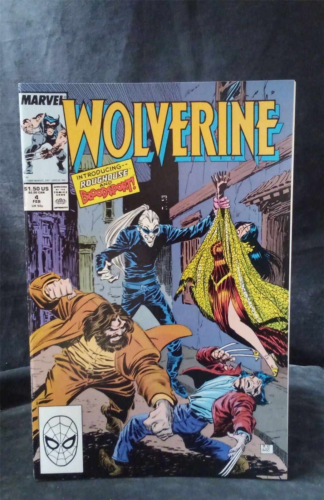 Wolverine #4 1989 Marvel Comics Comic Book 