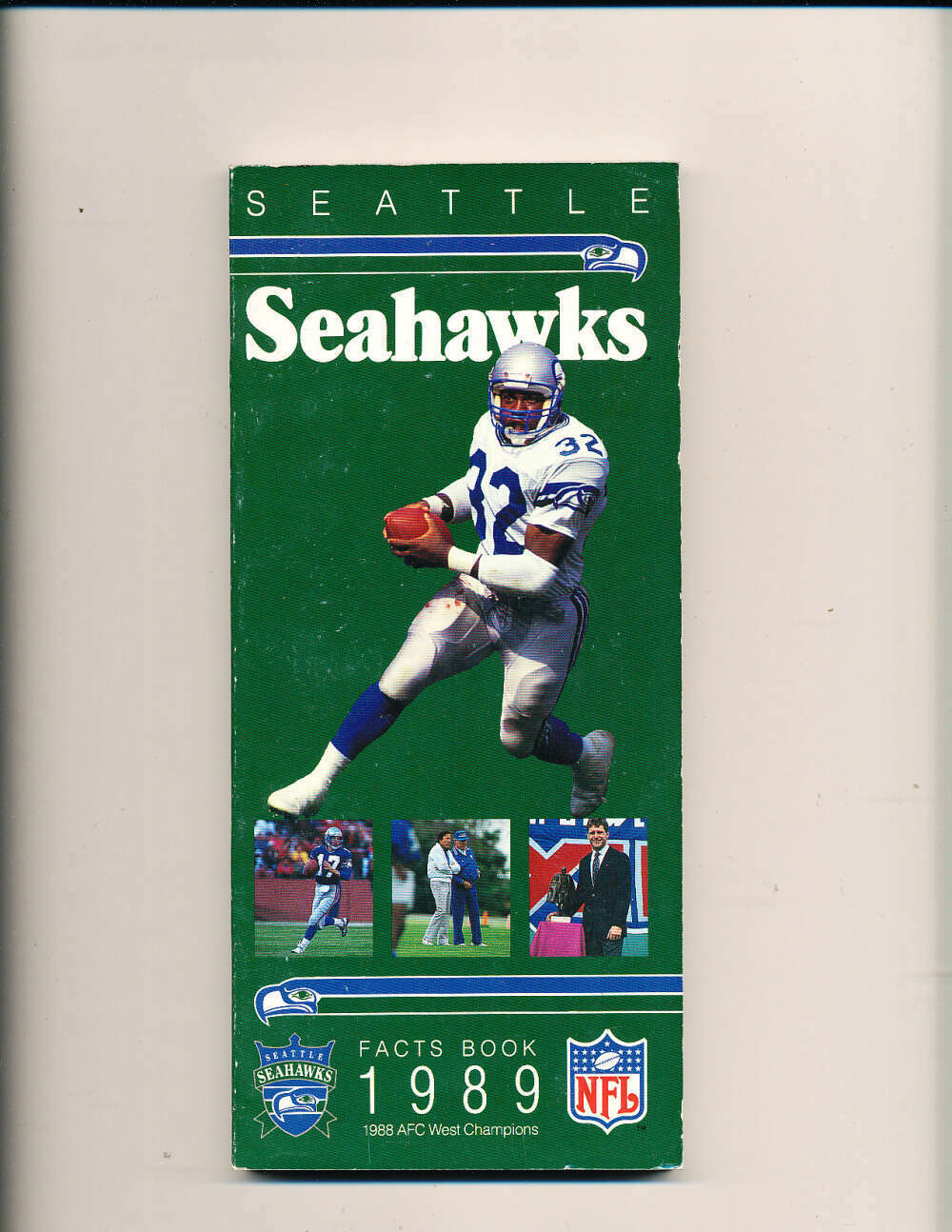 1989 Seattle Supersonics Football Guide
