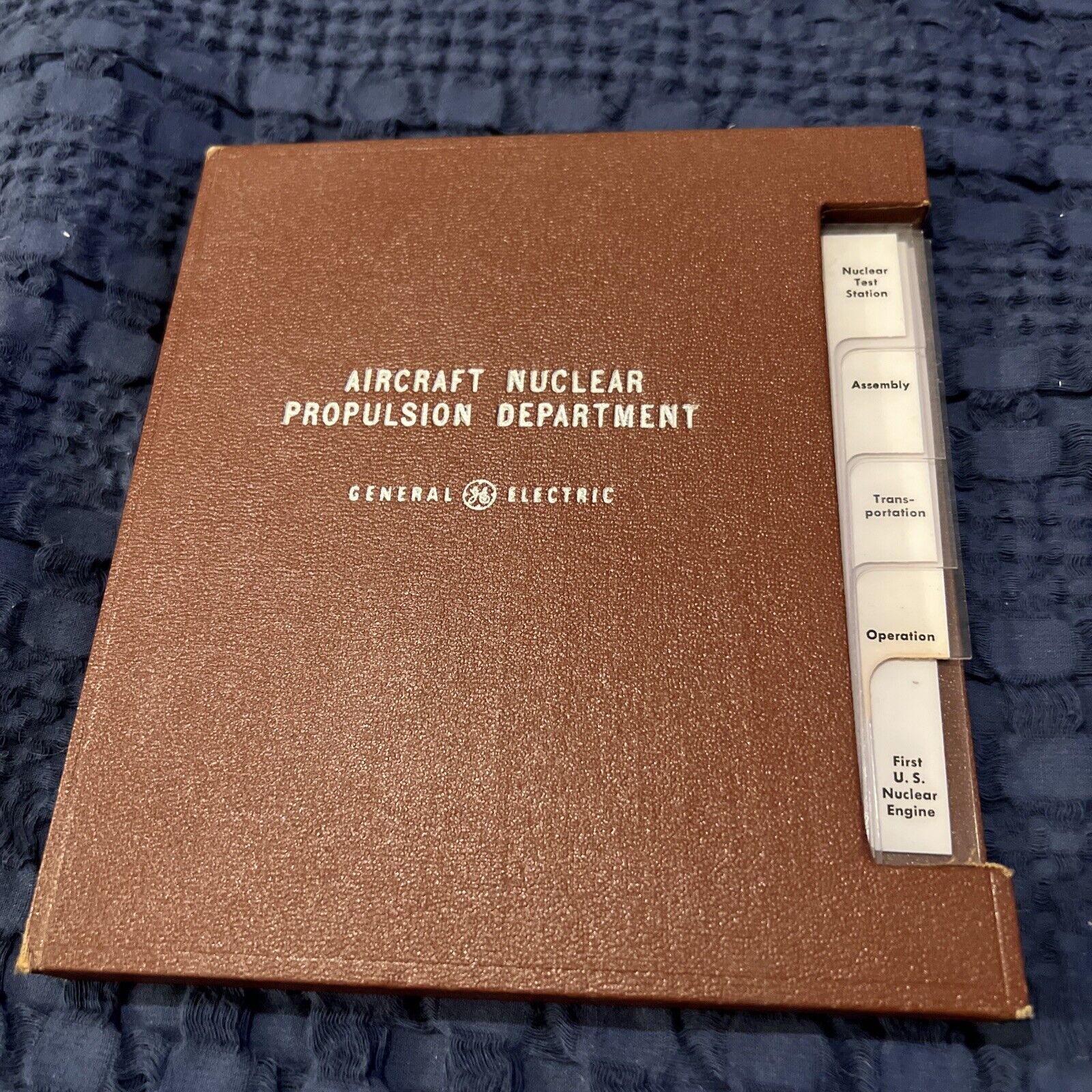 Publicity Case - General Electric Aircraft Nuclear Propulsion Department J87 X39
