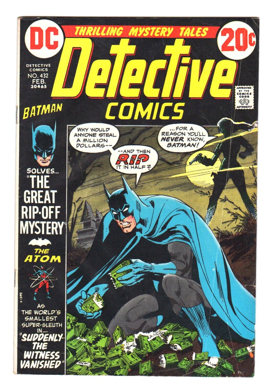 Comic: Detective Comics #432 - Feb 1973