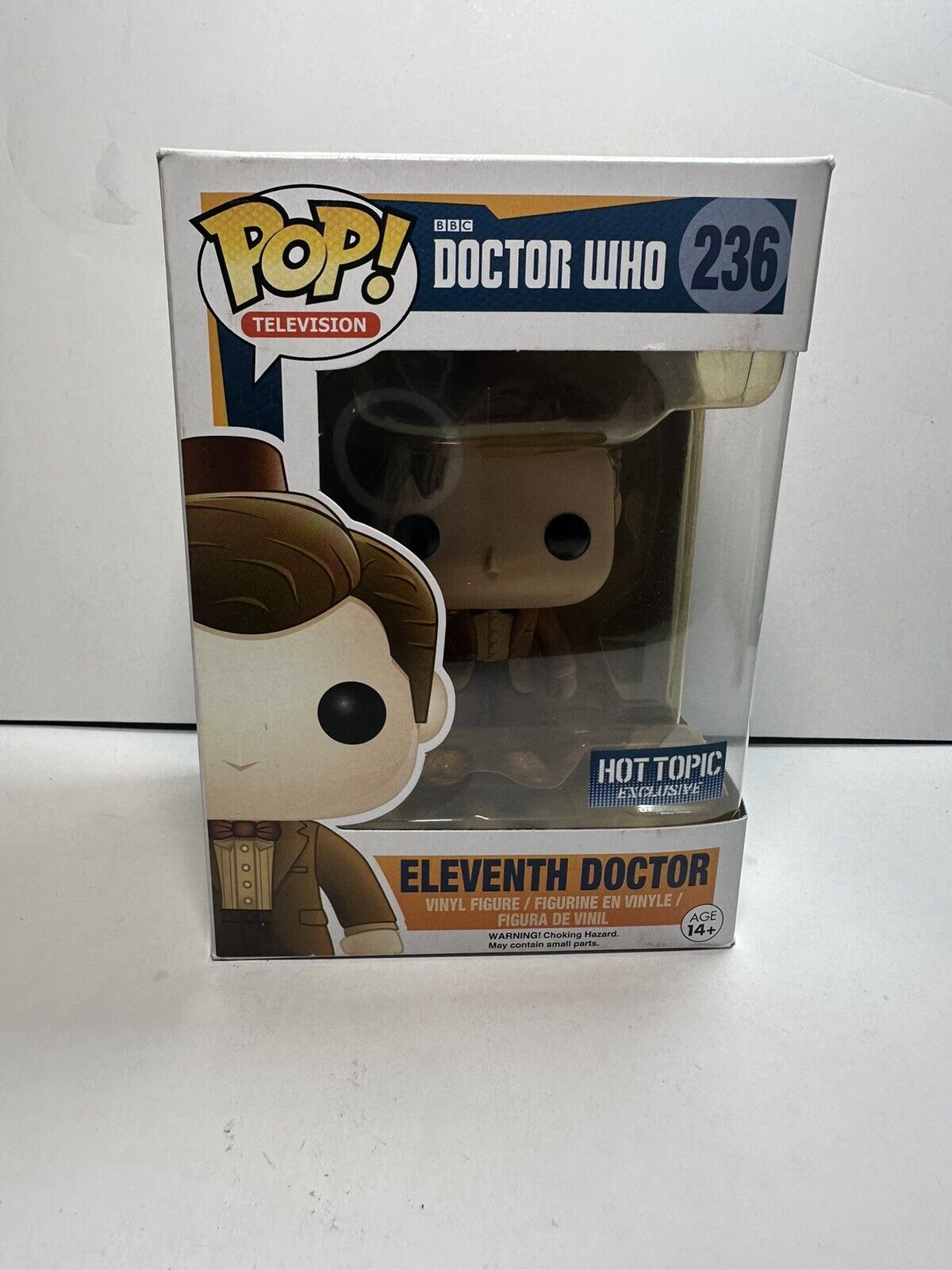 Funko Pop Vinyl: Doctor Who - 11th Doctor (w/ Mop) - Hot Topic W/ Protector