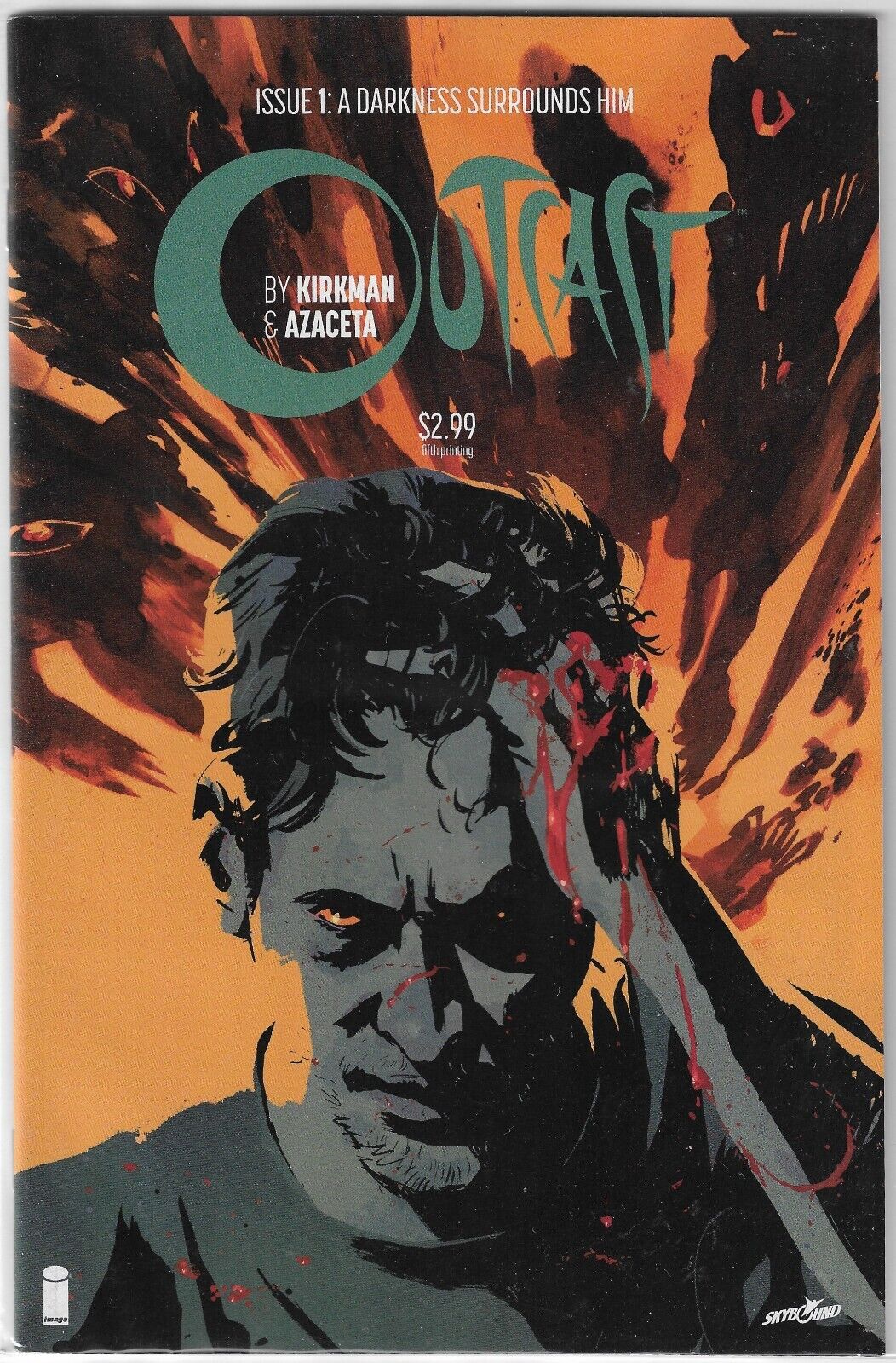 Outcast #1 Fifth Printing Image Comics 