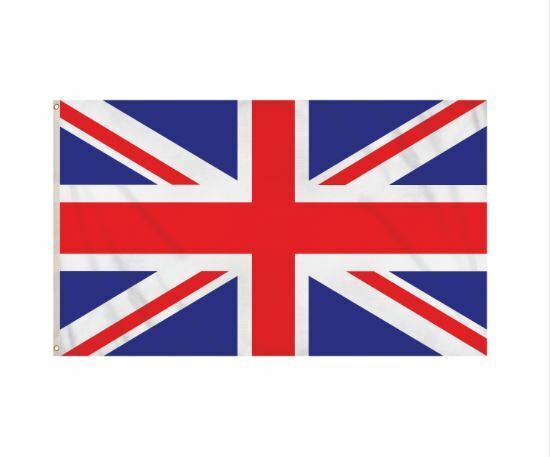 Union Jack Flag UK King Charles Coronation Flag Flags 5ft x 3ft With Eyelets