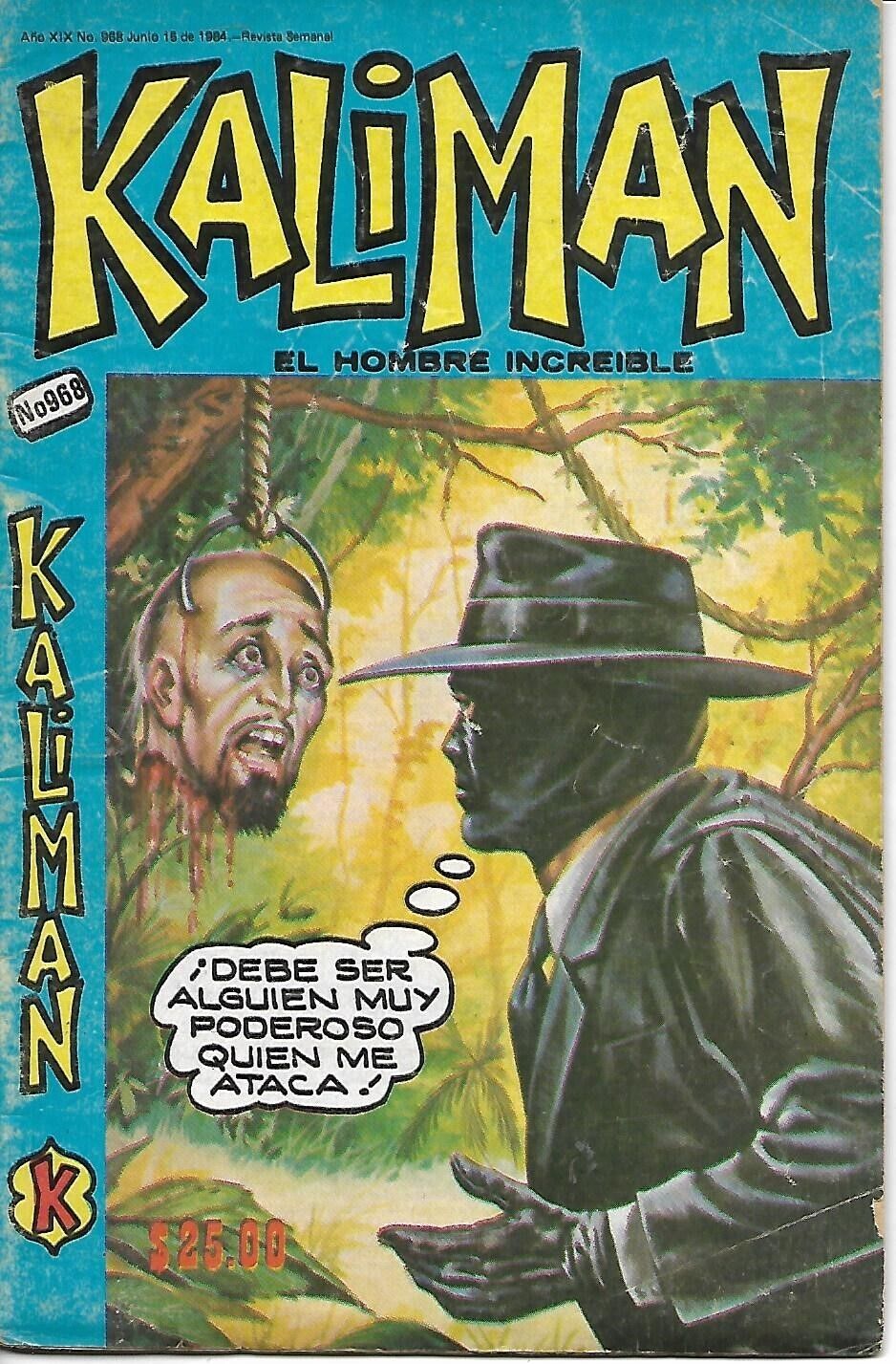 Kaliman El Hombre Increible #968 - Junio 15, 1984 - Mexico