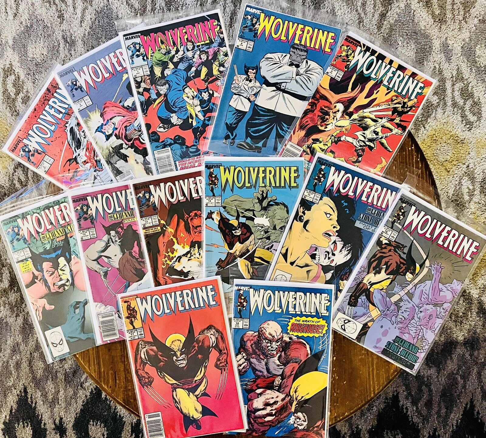 VINTAGE WOLVERINE 13 Comic Lot MULTIPLE 🔑🔑 1988. #: 2, 3, 7-9, & 11-18. VF-NM