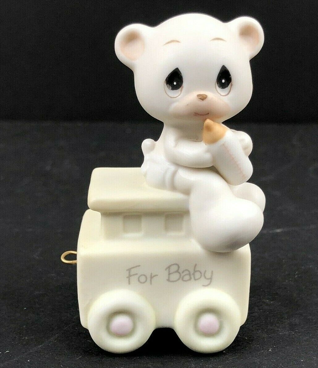 1985 Precious Moments “May Your Birthday be Warm” 15938 For Baby, NO BOX