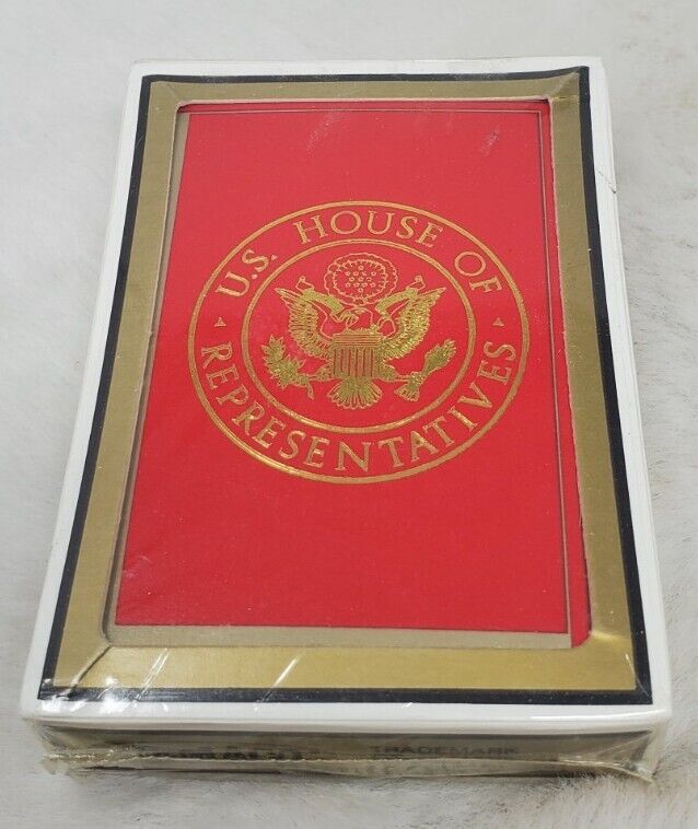 Vintage Gemaco US House Of Representatives Playing Cards Sealed NEW Rare Item