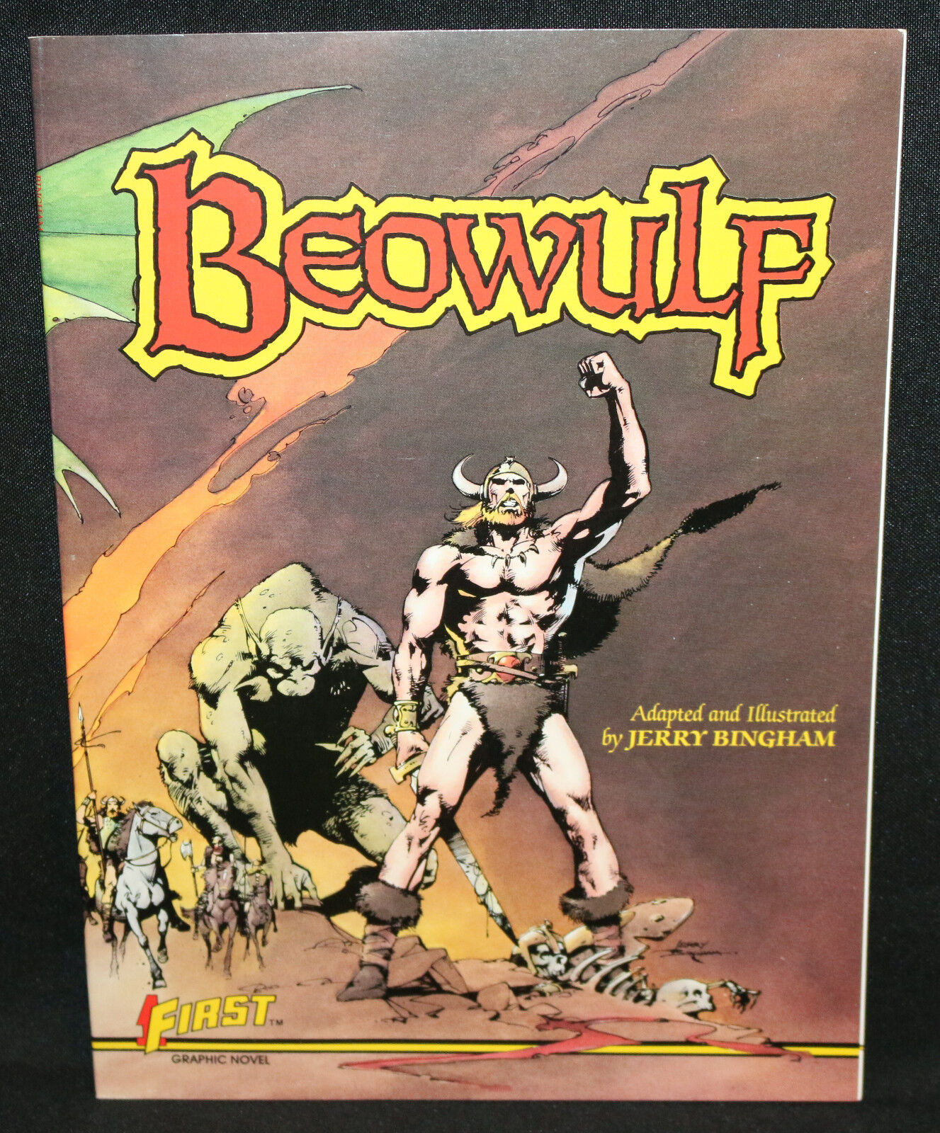 Beowulf Graphic Novel Adapted by Jerry Bingham - First Comics (VF) 1989