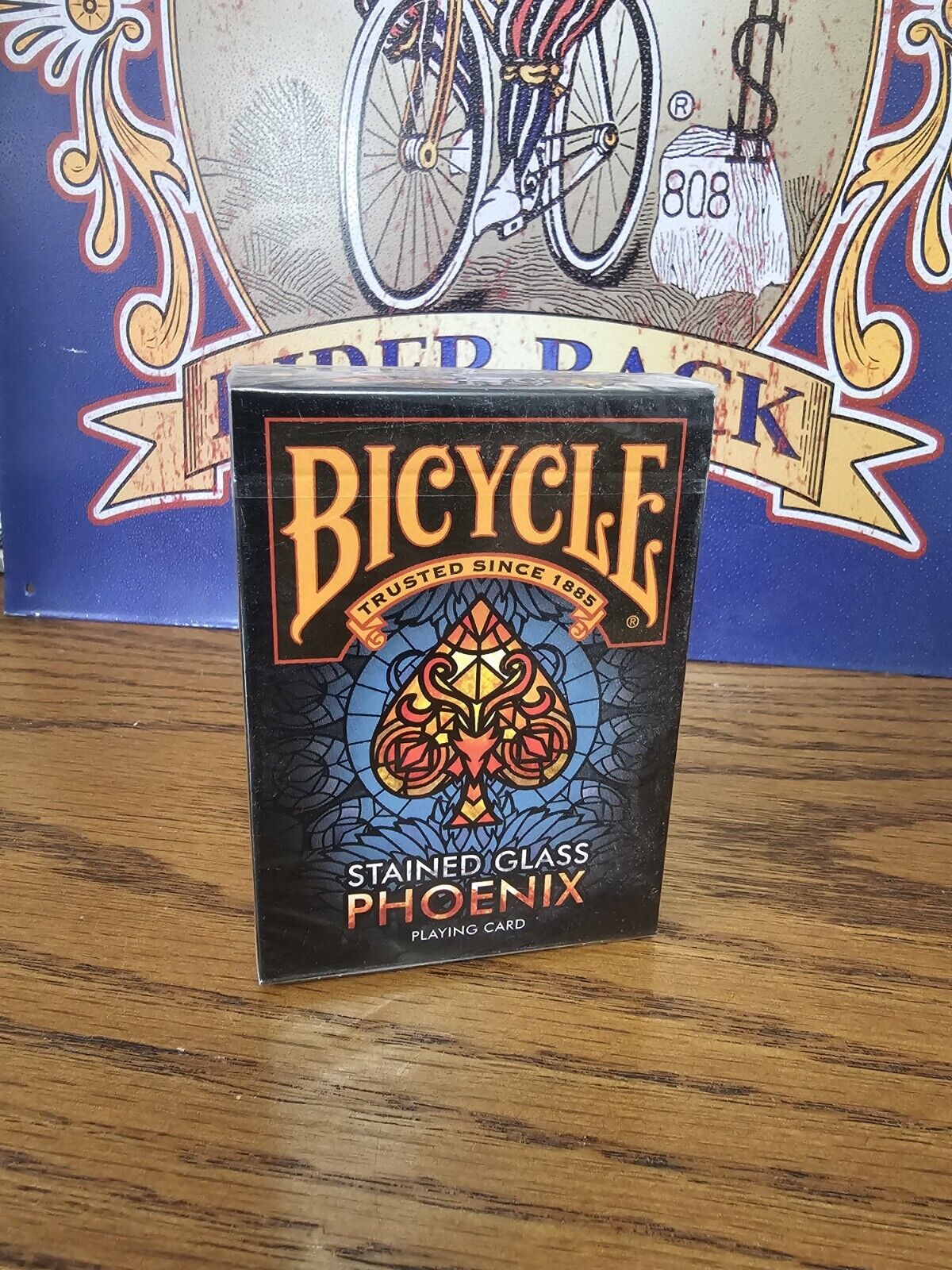 Bicycle Playing Cards Stained Glass Phoenix