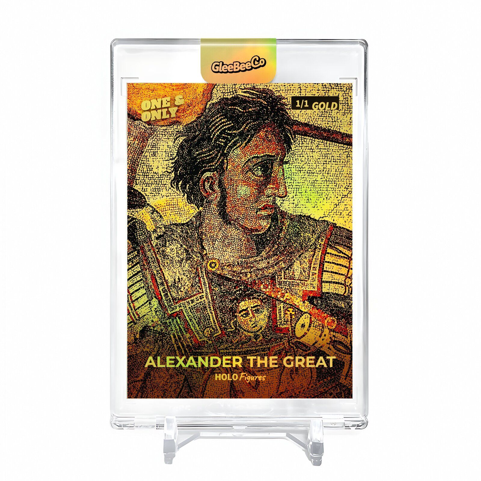 ALEXANDER THE GREAT Holo GOLD Card 2023 GleeBeeCo #AXM9-G 1/1