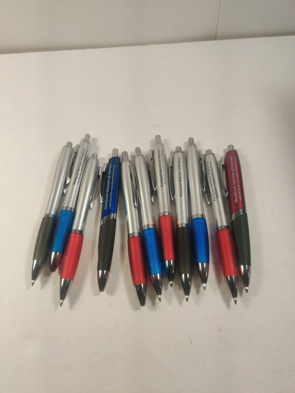 Lot Of 11 Paralyzed Veterans Of America Pens All Work 