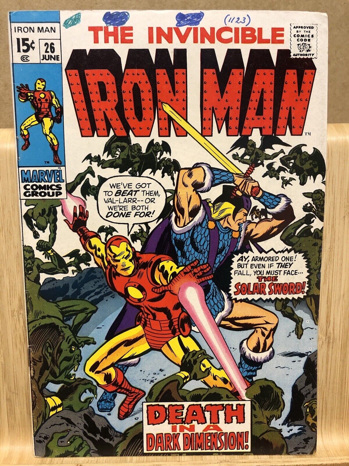 Iron Man #26 -  Duel in the Dark Dimension (Marvel) The Collector Appearance