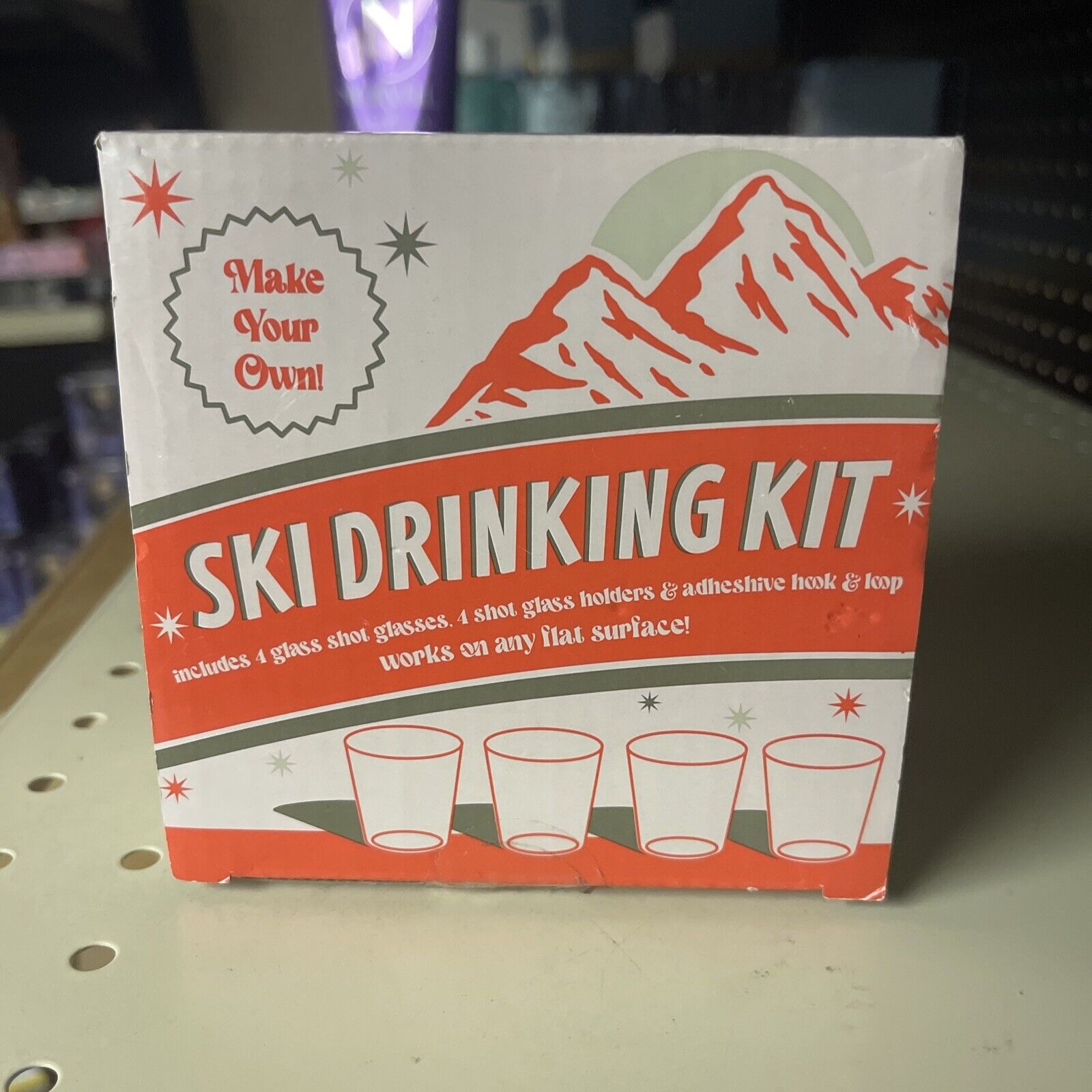 Ski Drinking Kit Shot Glasses Shot Ski Glasses Make Your Own New
