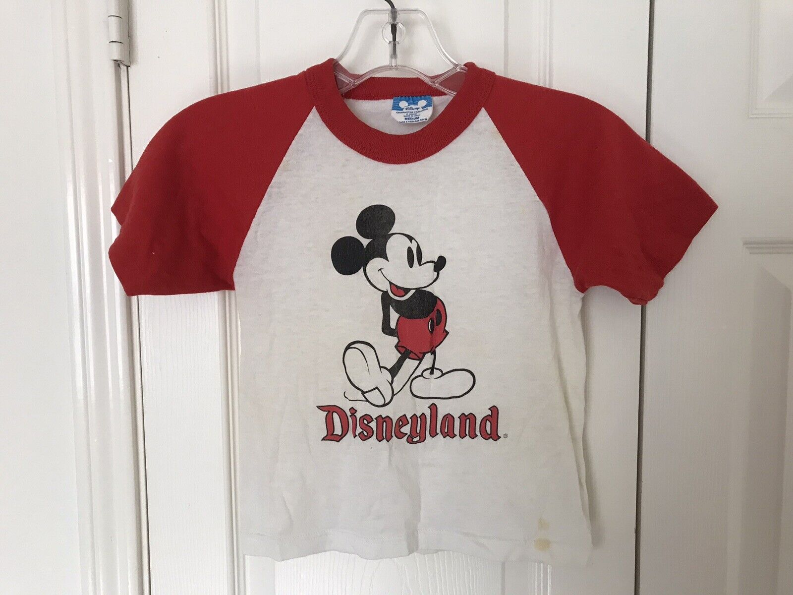 Vintage 1980s Mickey Mouse Disneyland T-Shirt Medium USA