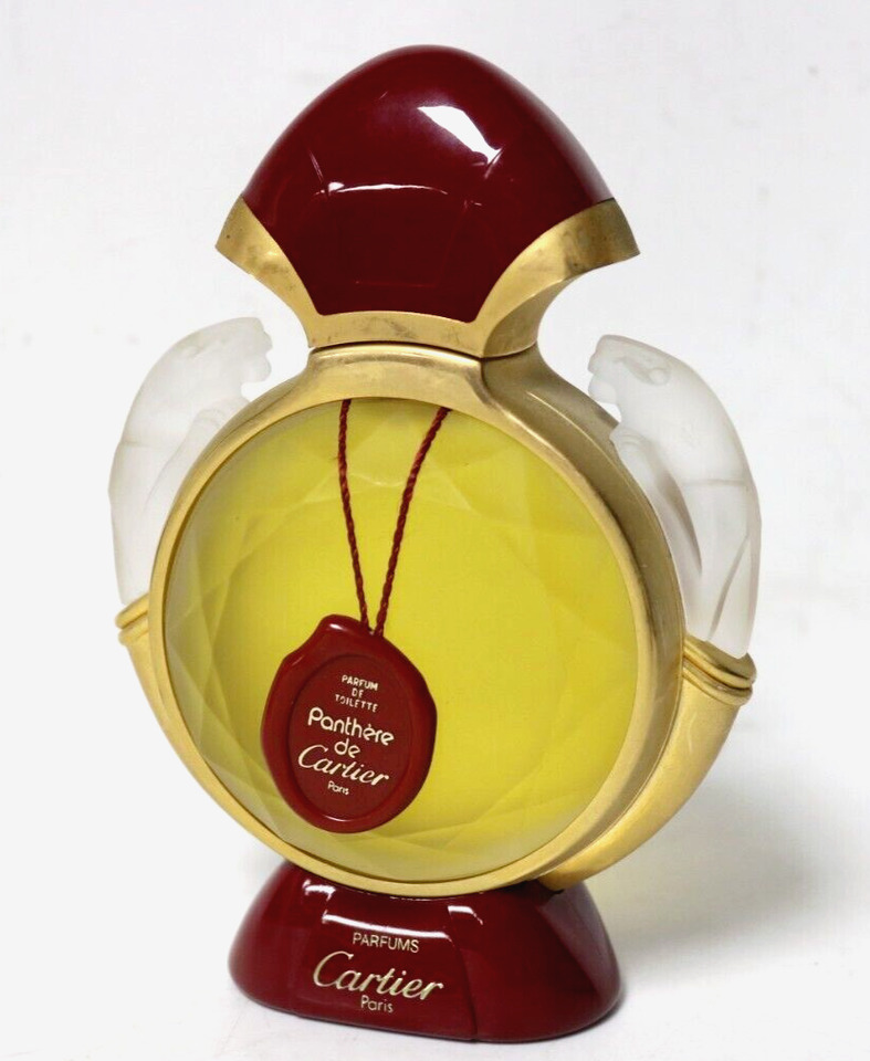 Panthère de Cartier FACTICE Store Display Dummy Bottle 6.6oz Vtg panther Perfume