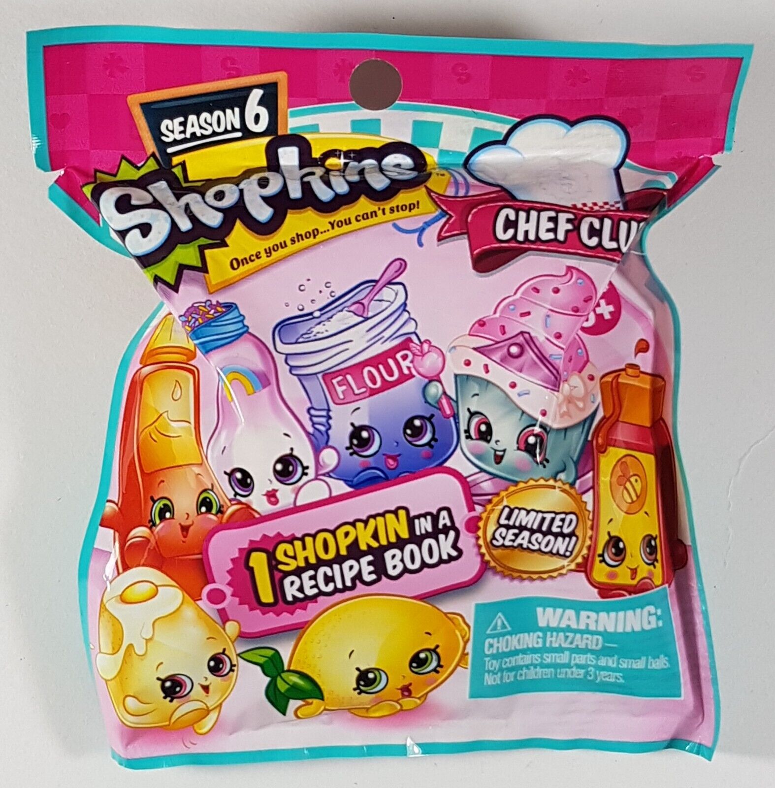Shopkins Chef Club Series 6 Blind Bag Mystery Toy Limited Edition 