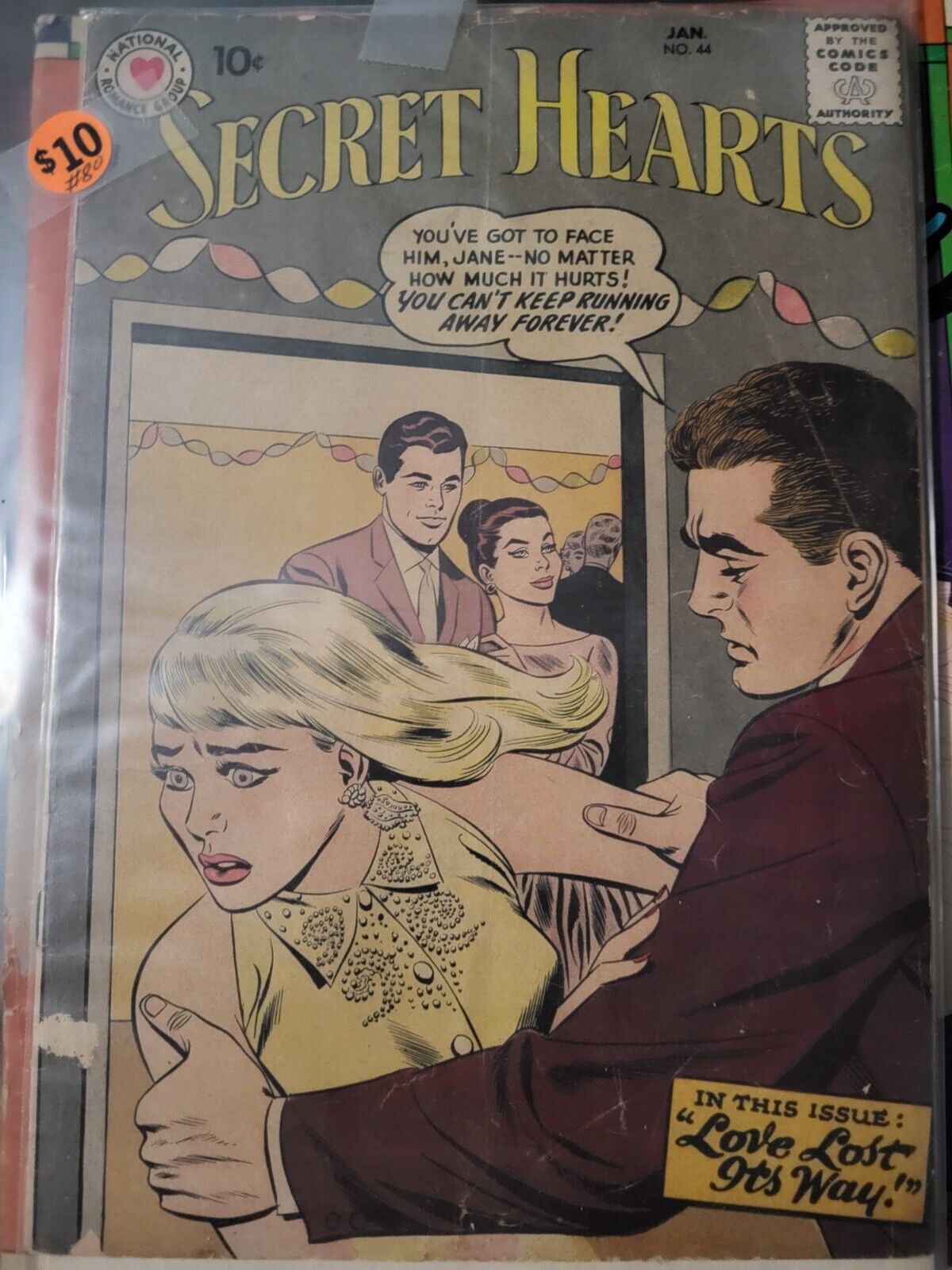 Vintage 1940s Comic Secret Hearts