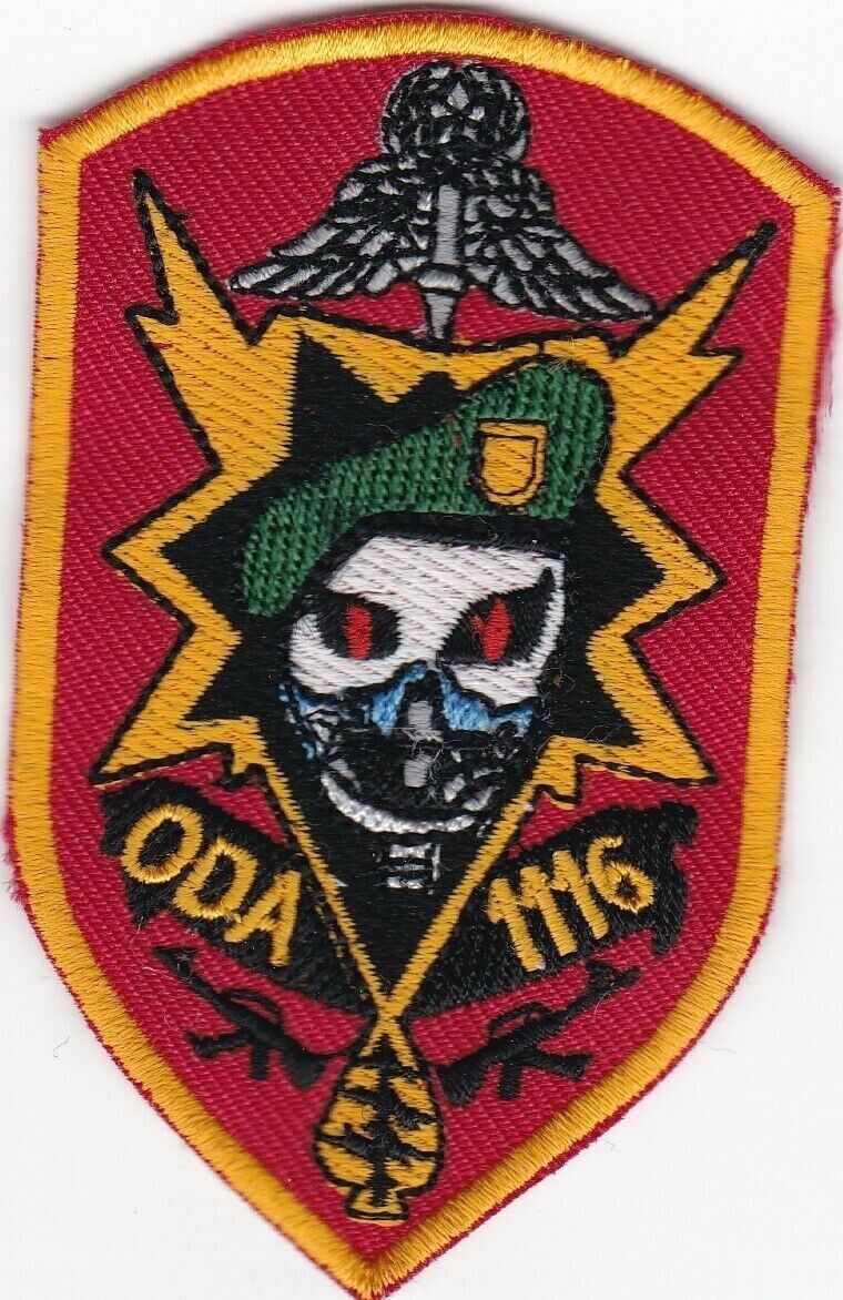 US Army ODA-1116 Special Forces Patch N-16