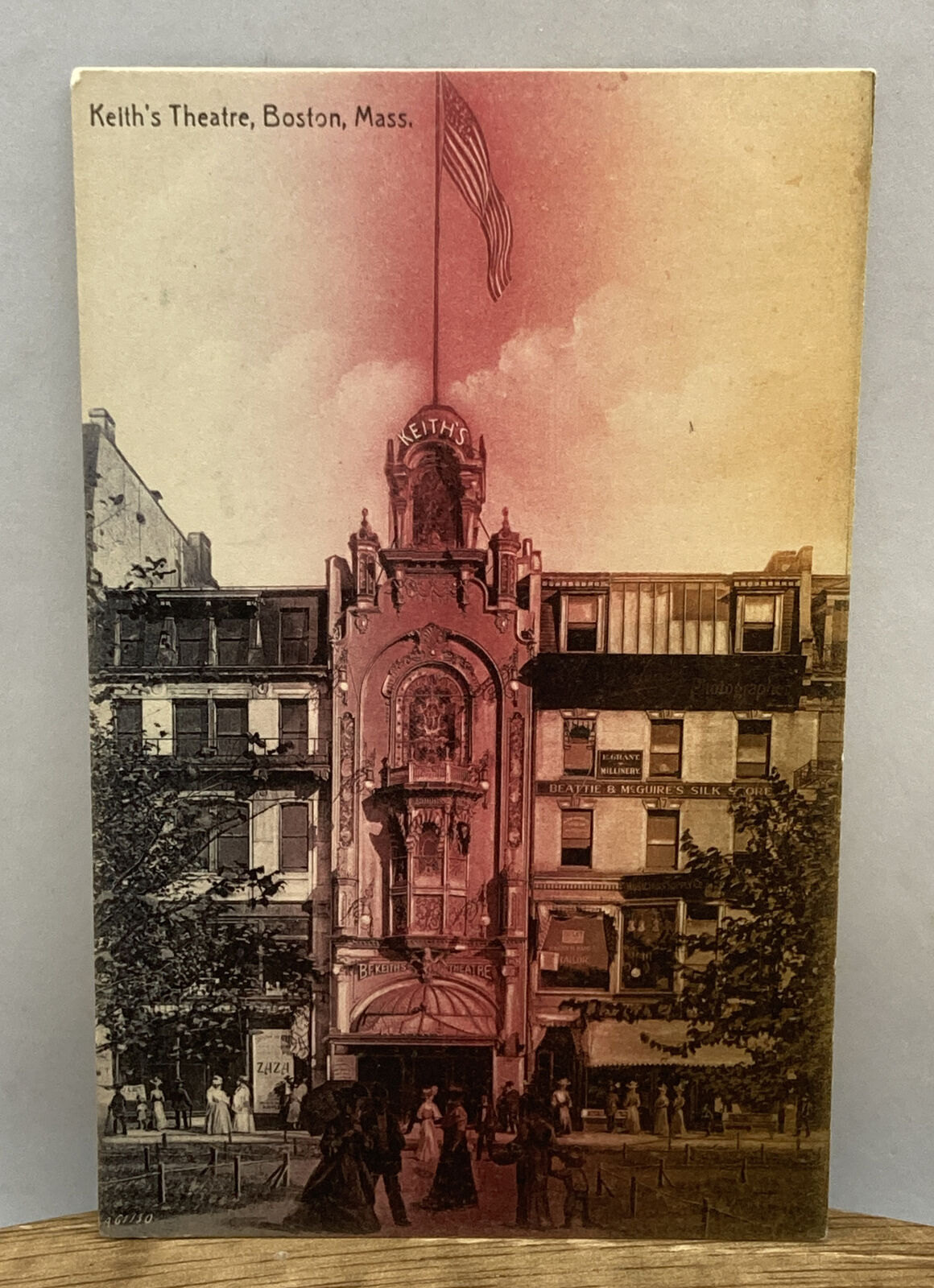 Postcard Keith\'s Theatre Boston Massachusetts , airbrushed unposed