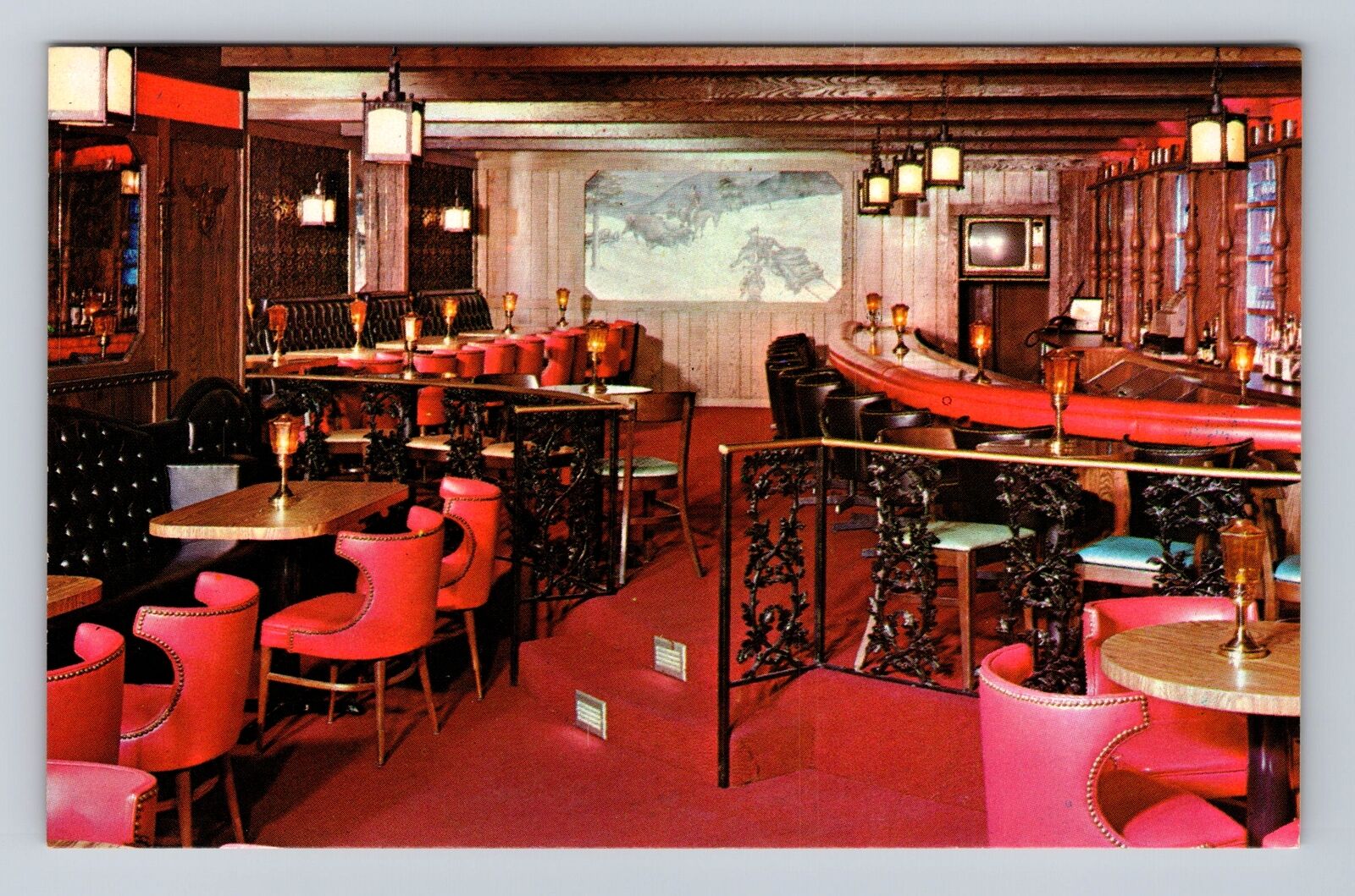Lexington KY-Kentucky, the Continental Inn, Revere Tavern Vintage Postcard