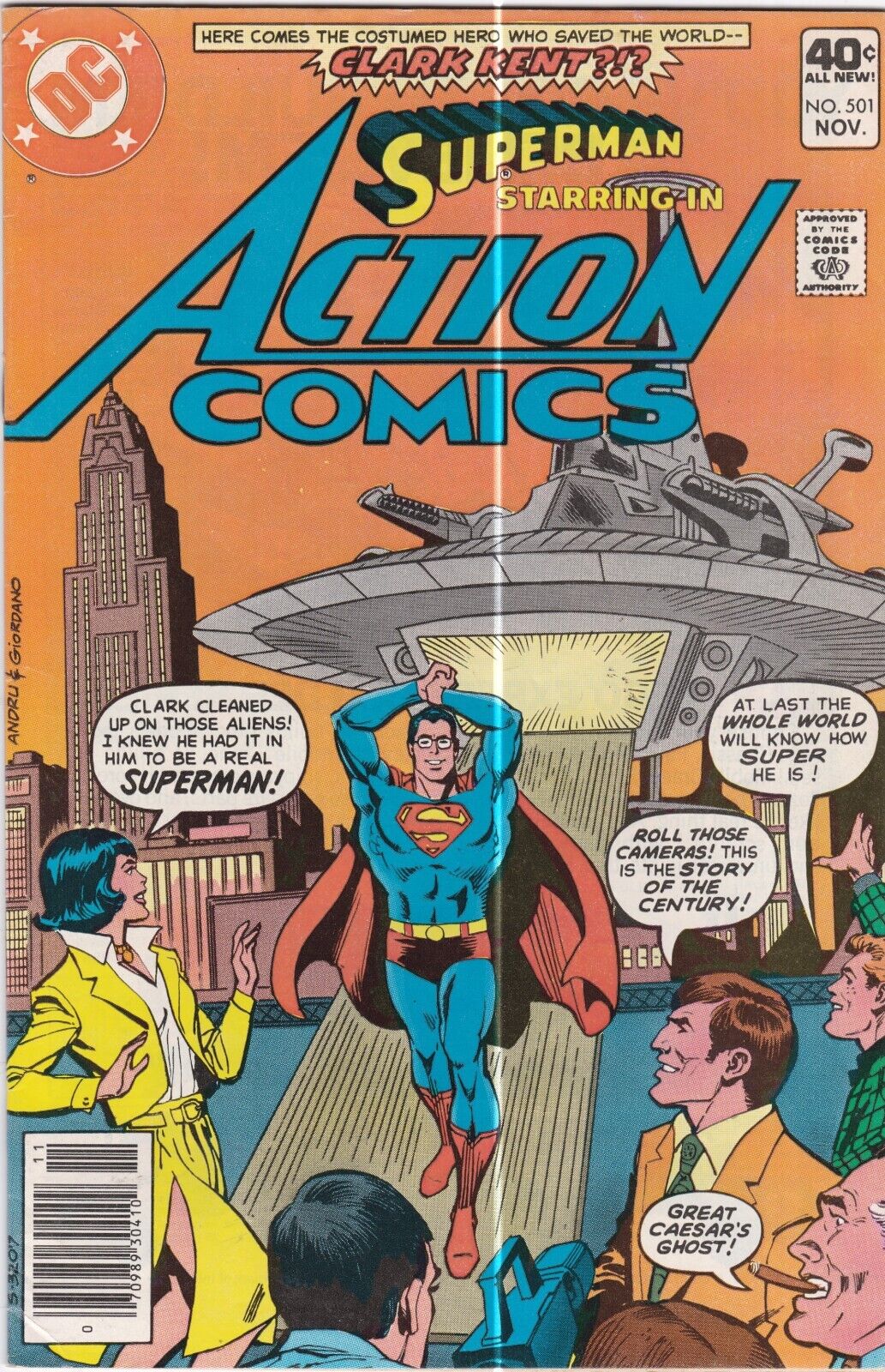 Action Comics #501: DC Comics. (1979)  VF+  (8.5)