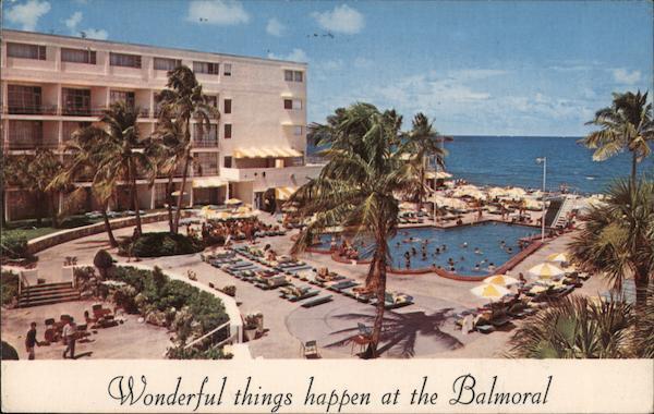 1971 Miami Beach,FL The Balmoral Miami-Dade County Florida Color-Ads Productions