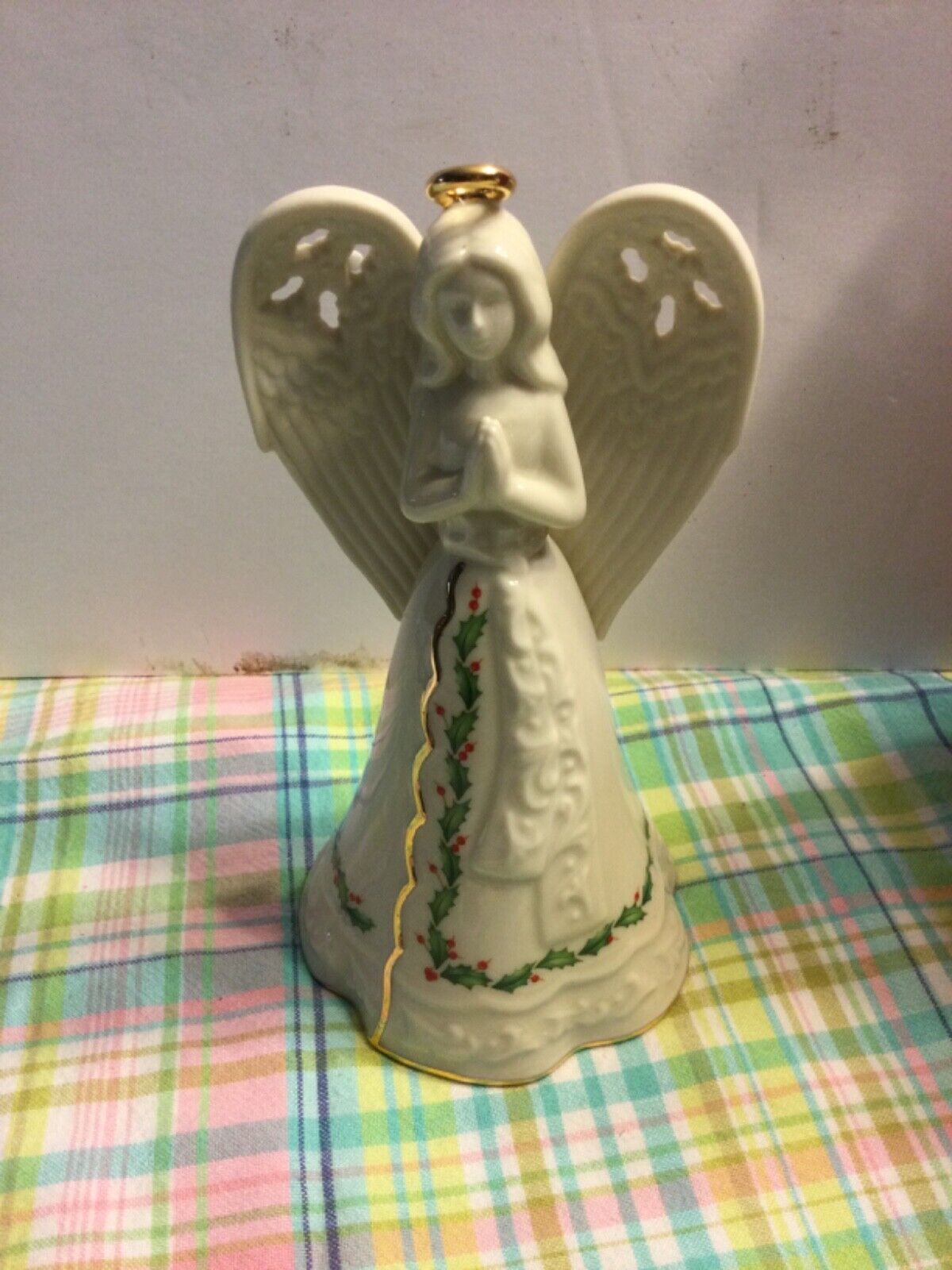 Lenox Holiday Angel bell NIB #856517