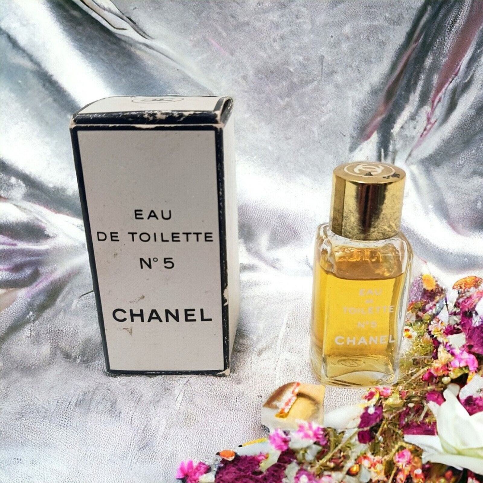 VNT Chanel No 5 BOXED Miniature EAU DE PARFUME EDP 60s Sample Vanity Col…