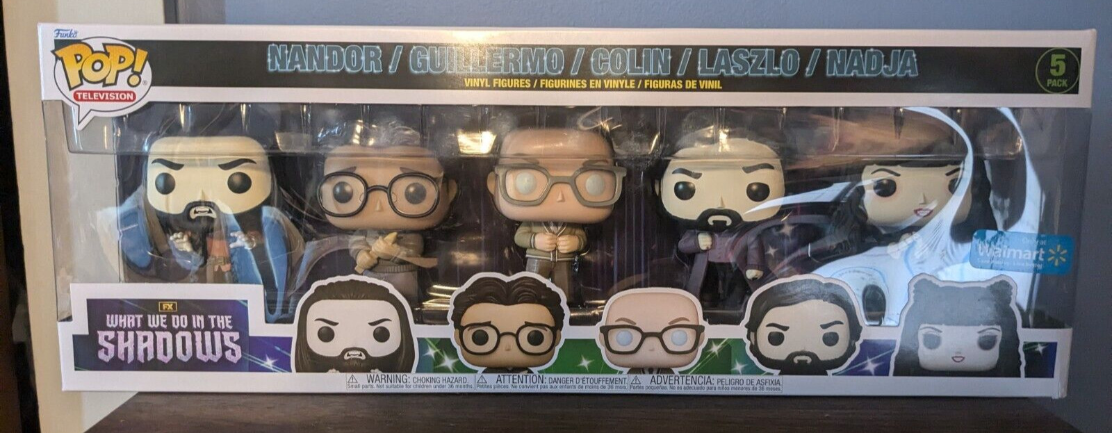 Funko Pop TV 5-Pack What We Do In The Shadows  Walmart Exclusive 
