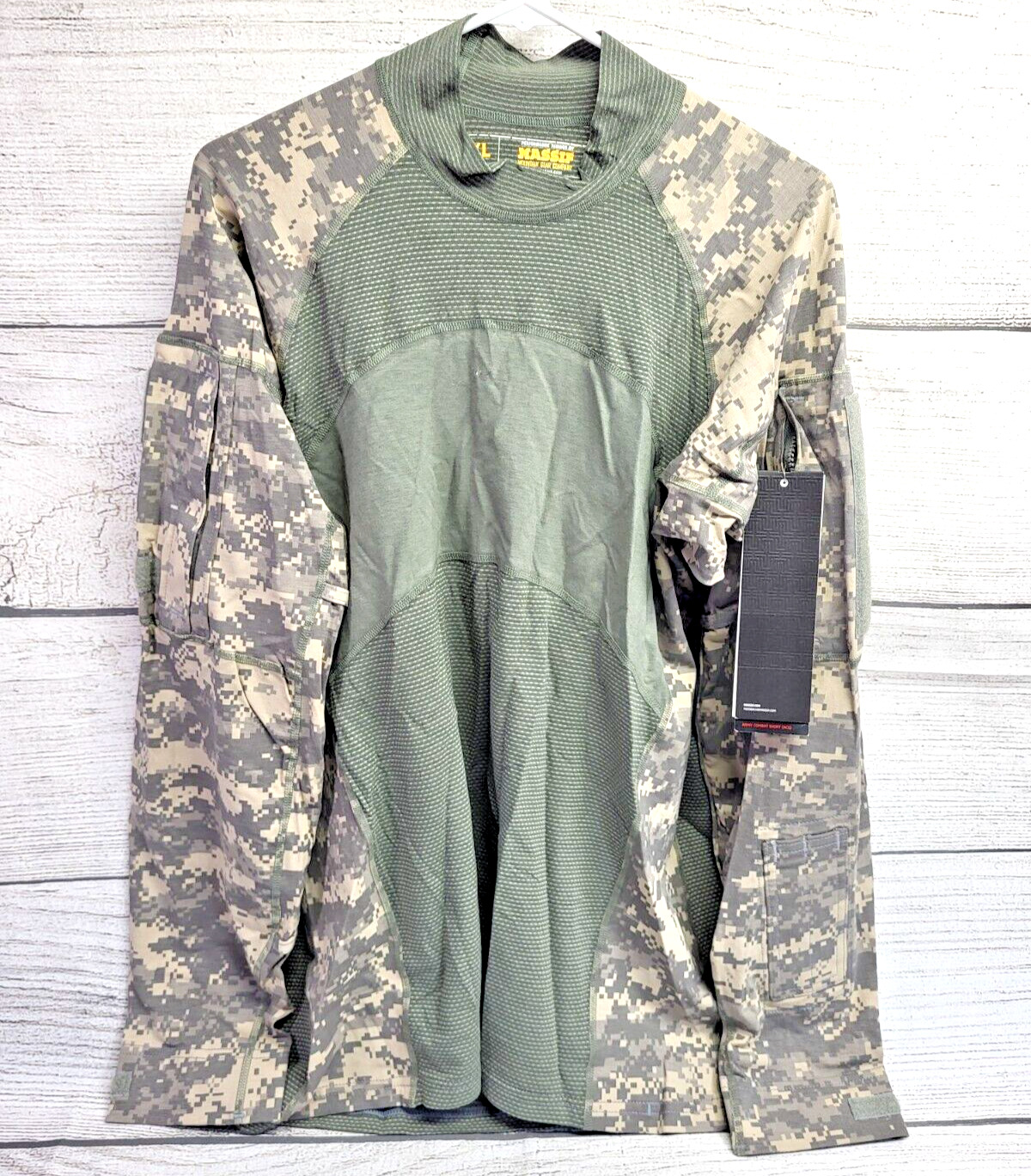 US Army Advanced Combat Shirt Massif OCP Digital Camo Flame Resistant XL NEW