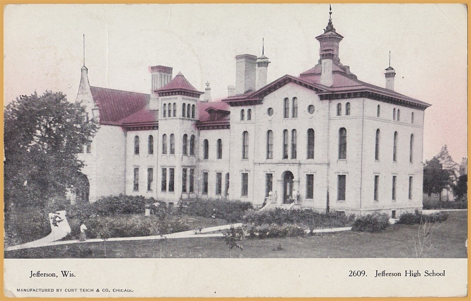 Jefferson, Wis., Jefferson High School - 1907