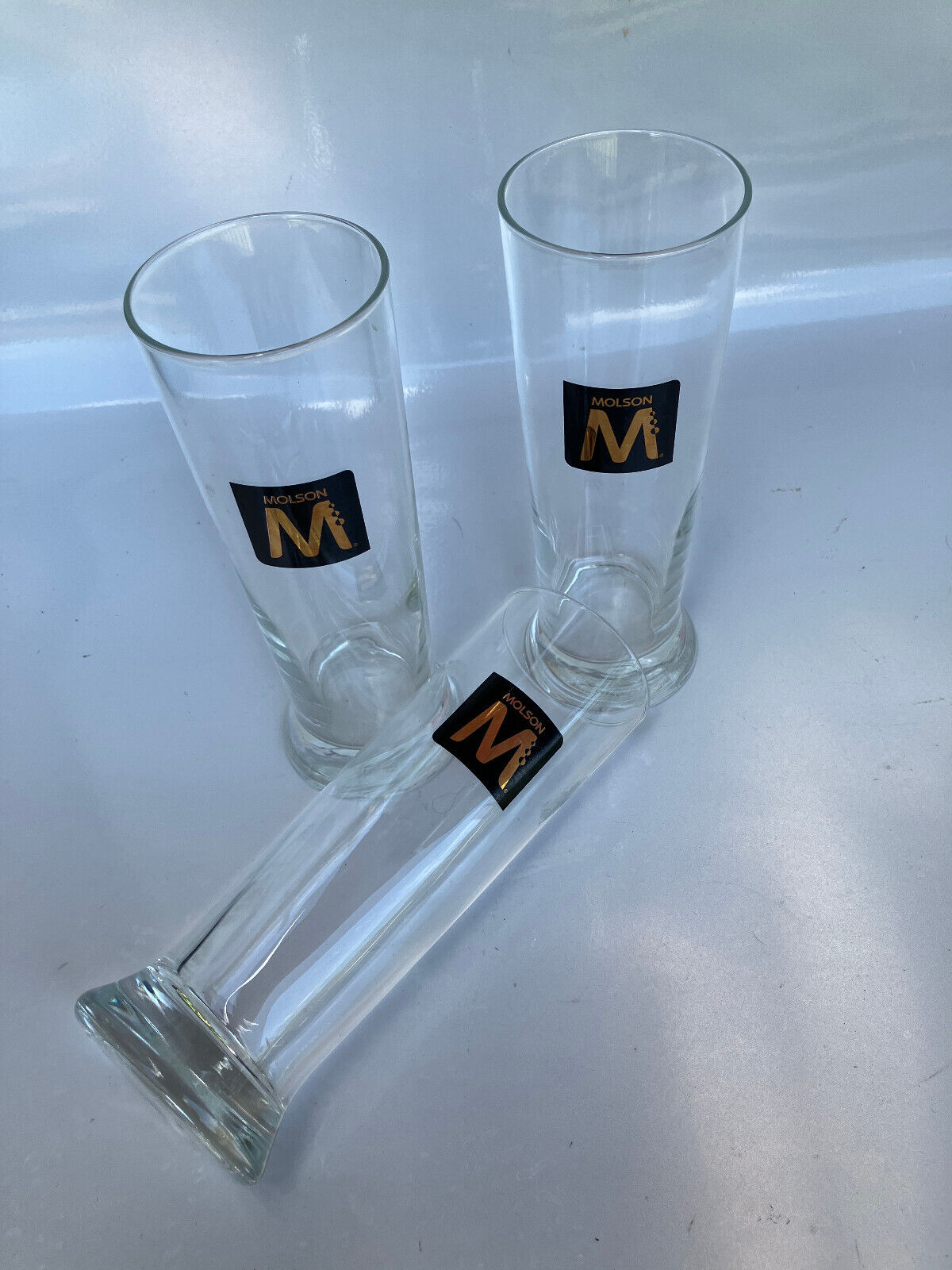 MOLSON CANADIAN Tall Beer Glass