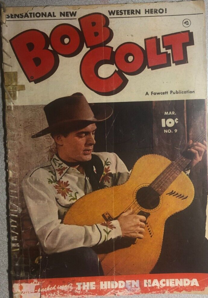 BOB COLT #9 (1952) Fawcett Comics western GOOD