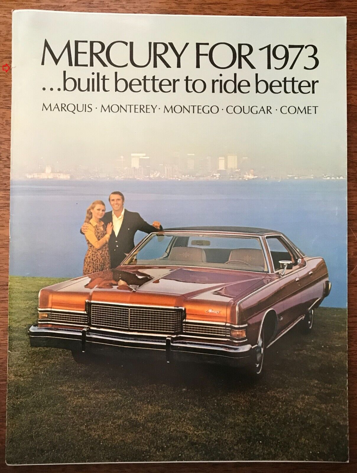 1973 Mercury vintage dealer brochure/catalogue - Marquis, Montego, Cougar, Comet