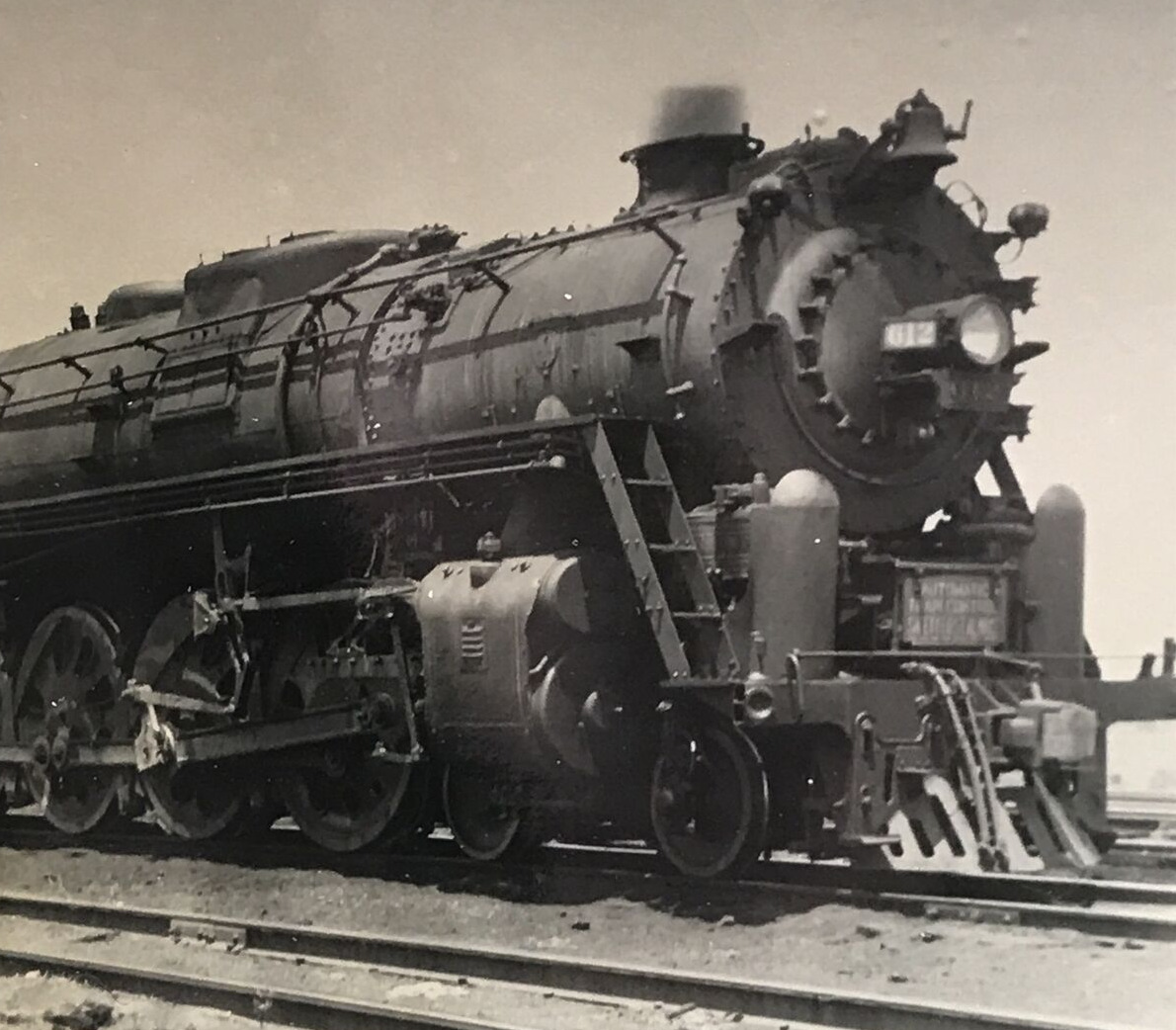 Richmond Fredericksburg & Potomac Railroad RF&P #612 4-8-4 Locomotive Photo 1948