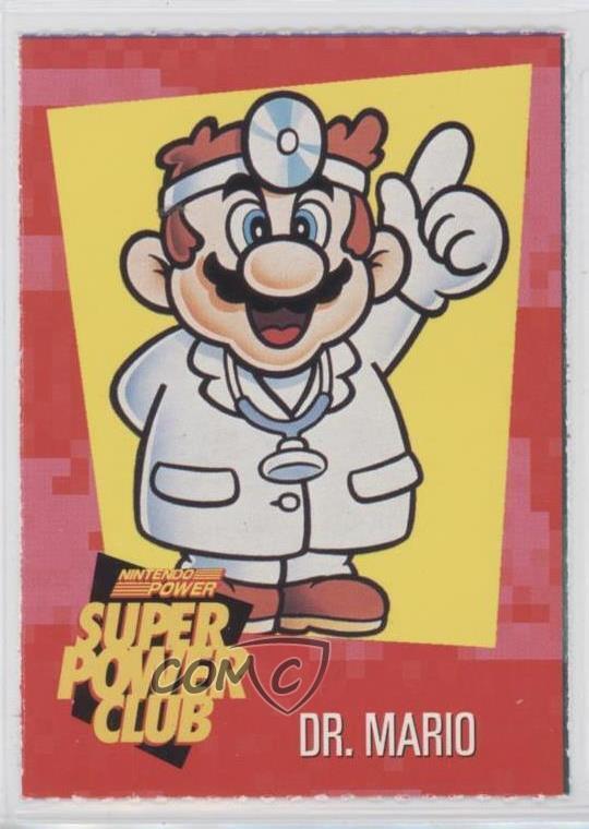 1992-95 Nintendo Super Power Club Dr Mario #25 05v0