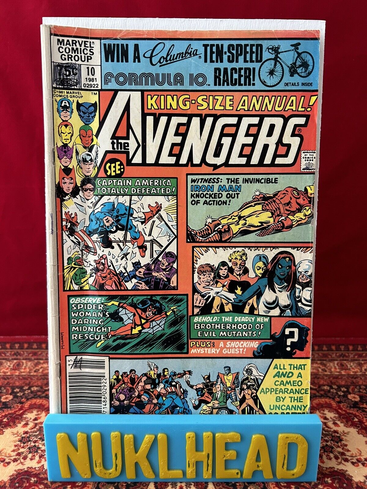 The Avengers Annual #10 Marvel 1981 Low Grade Reader 1st App. of Rogue