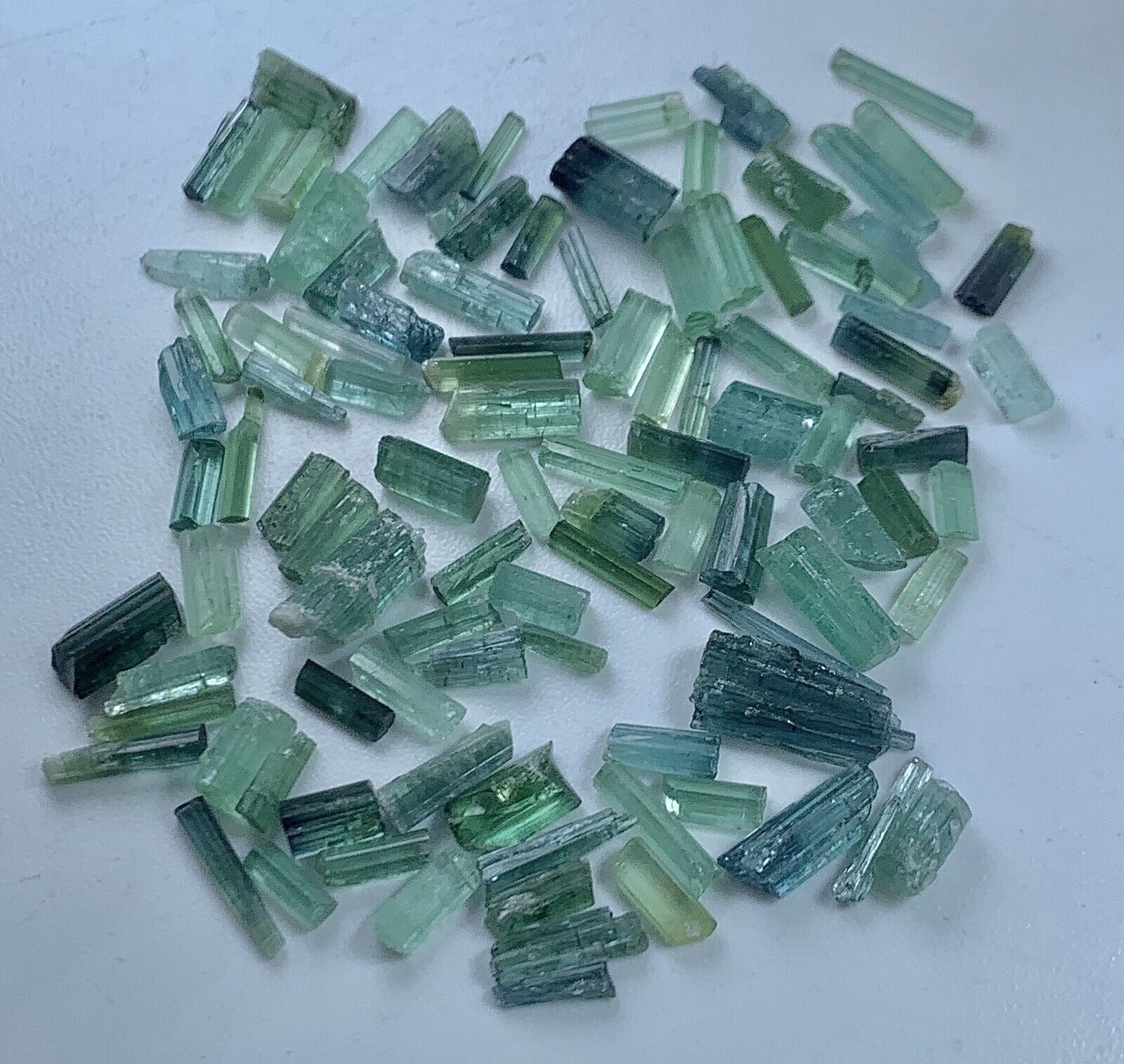 50 Carat Nice Quality Lot Of Tourmaline Crystals From Afghanistan