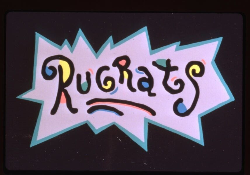 Rugrats Nickelodeon Animation TELOP Original 35mm Transparency Stamped Mount 