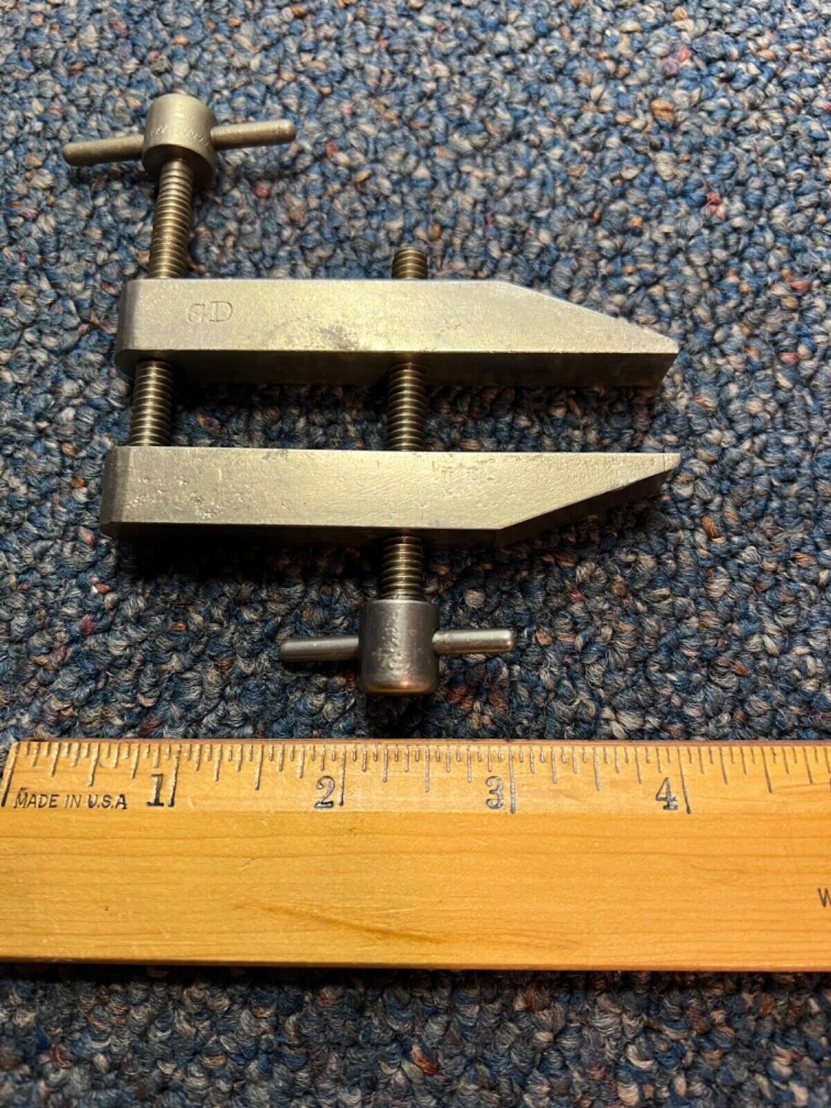 Vintage machinist parallel clamp, 1 1/2\