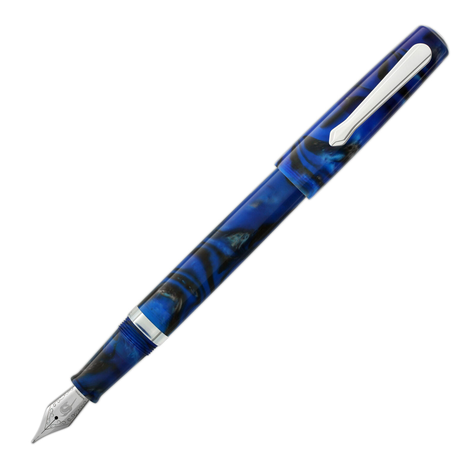 Narwhal Schuylkill Fountain Pen in Marlin Blue - Medium  - NEW in original box
