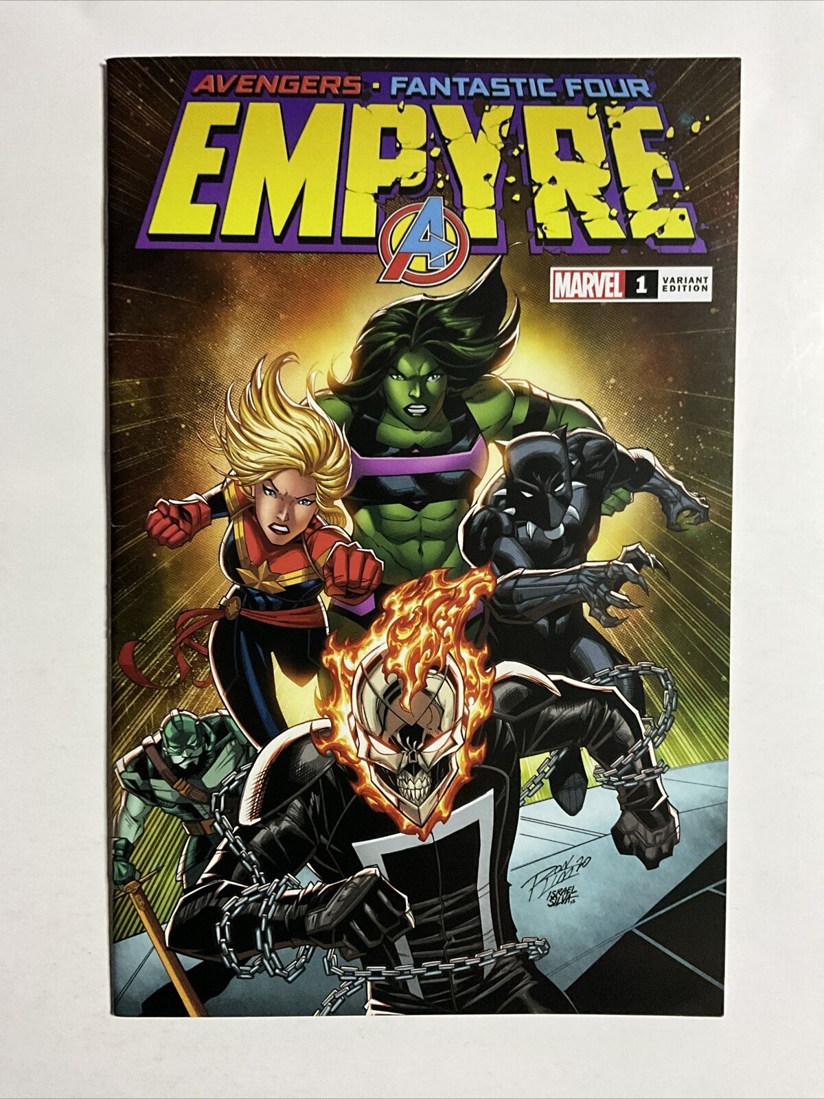 Empyre #1 (2020) 9.4 NM Marvel Walmart Variant Fantastic Four Avengers Cover