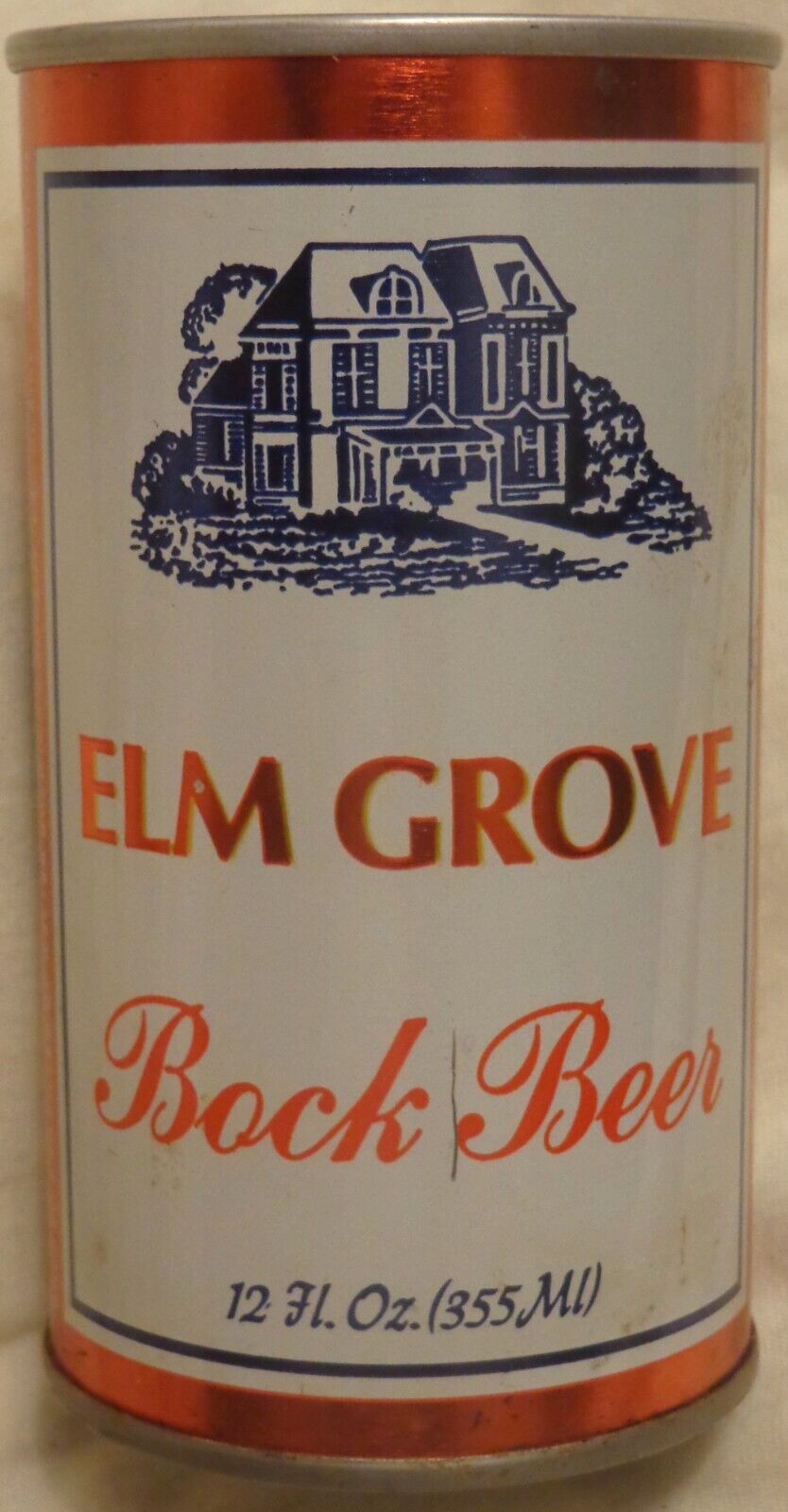 Elm Grove Bock Beer Can by Walter - Pull Tab - 12 Oz @1978