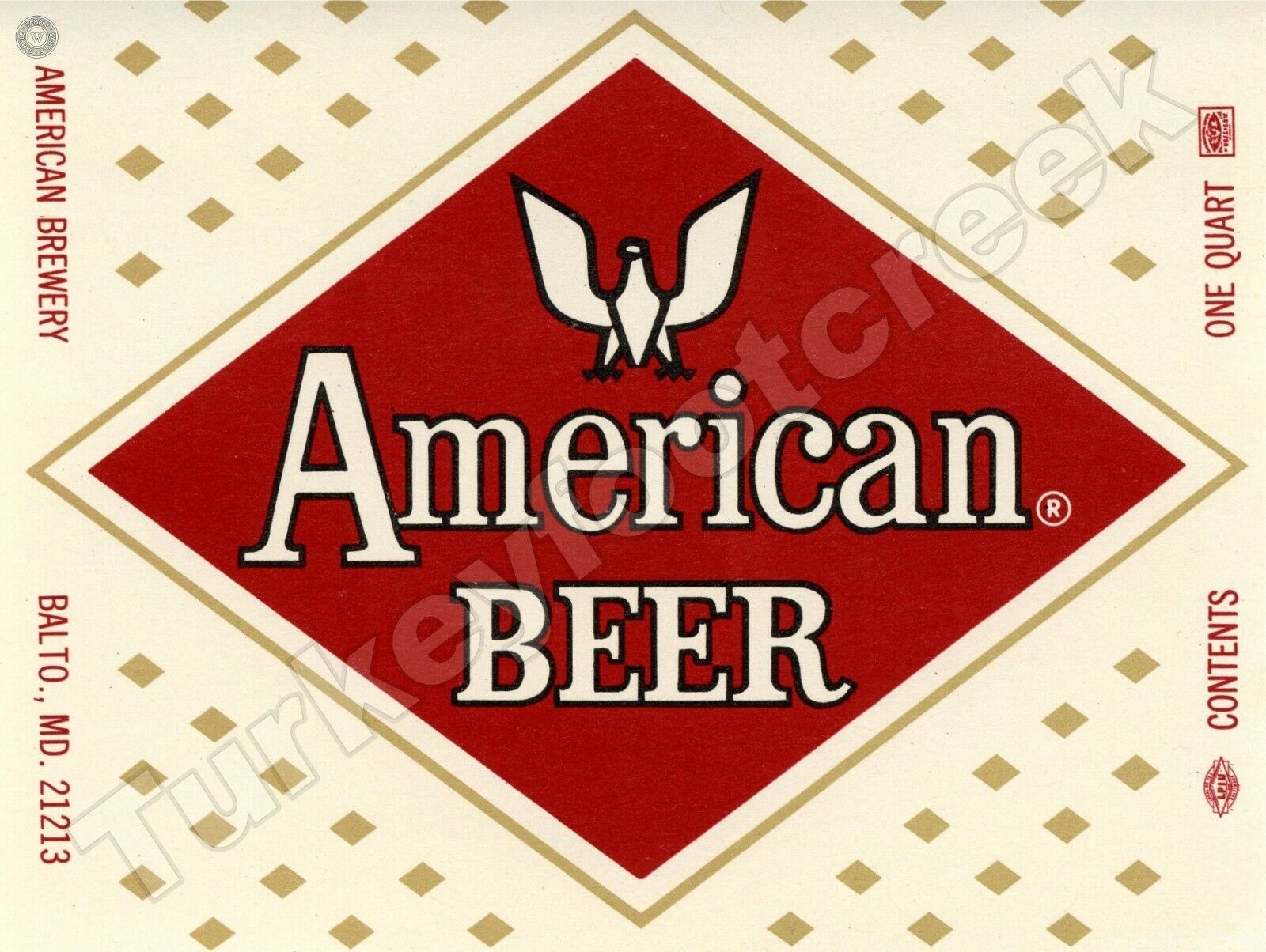 American Beer Label 9\