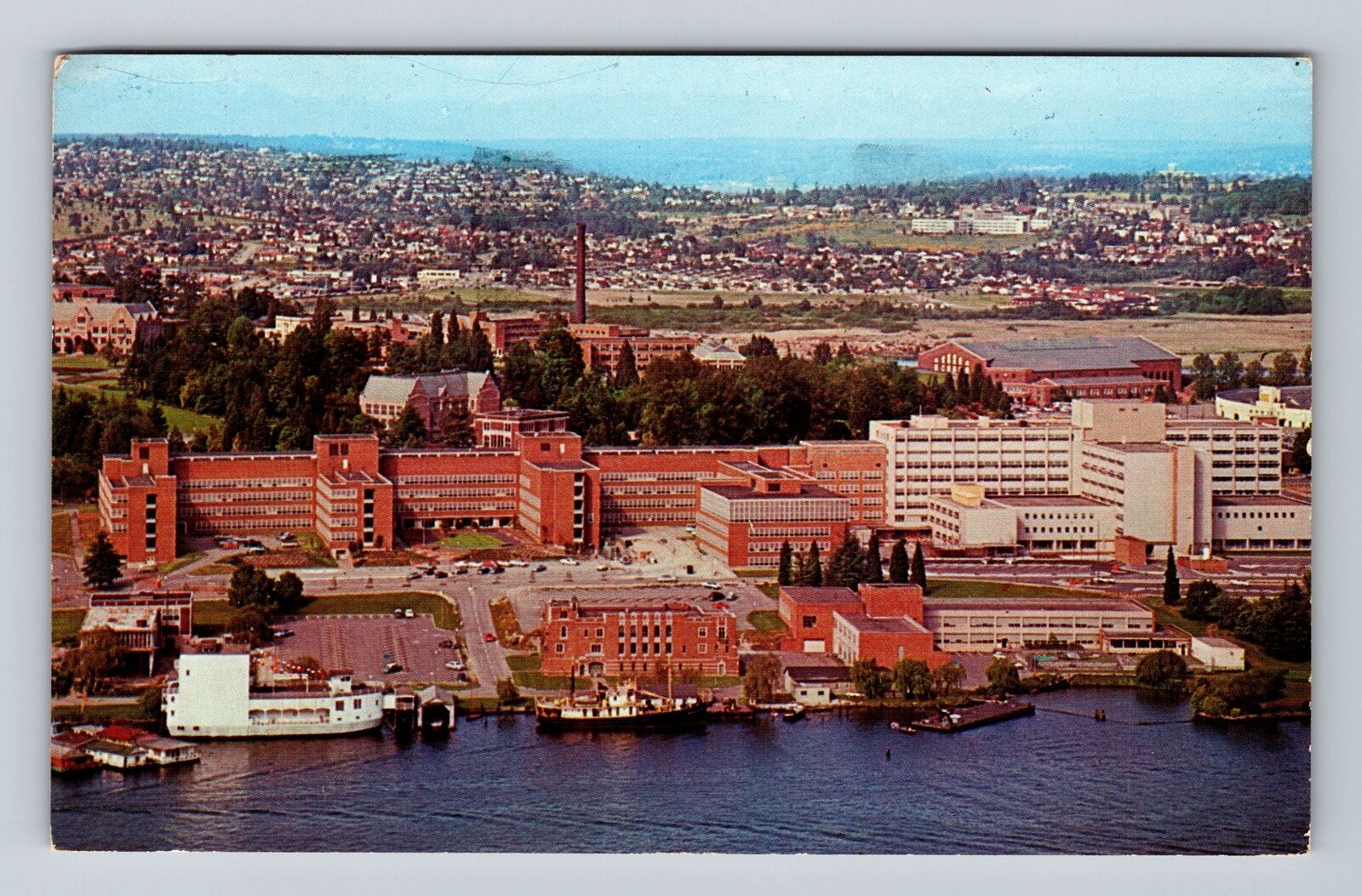 Portage IN-Indiana, Washington Medical And Hospital, Vintage c1962 Postcard